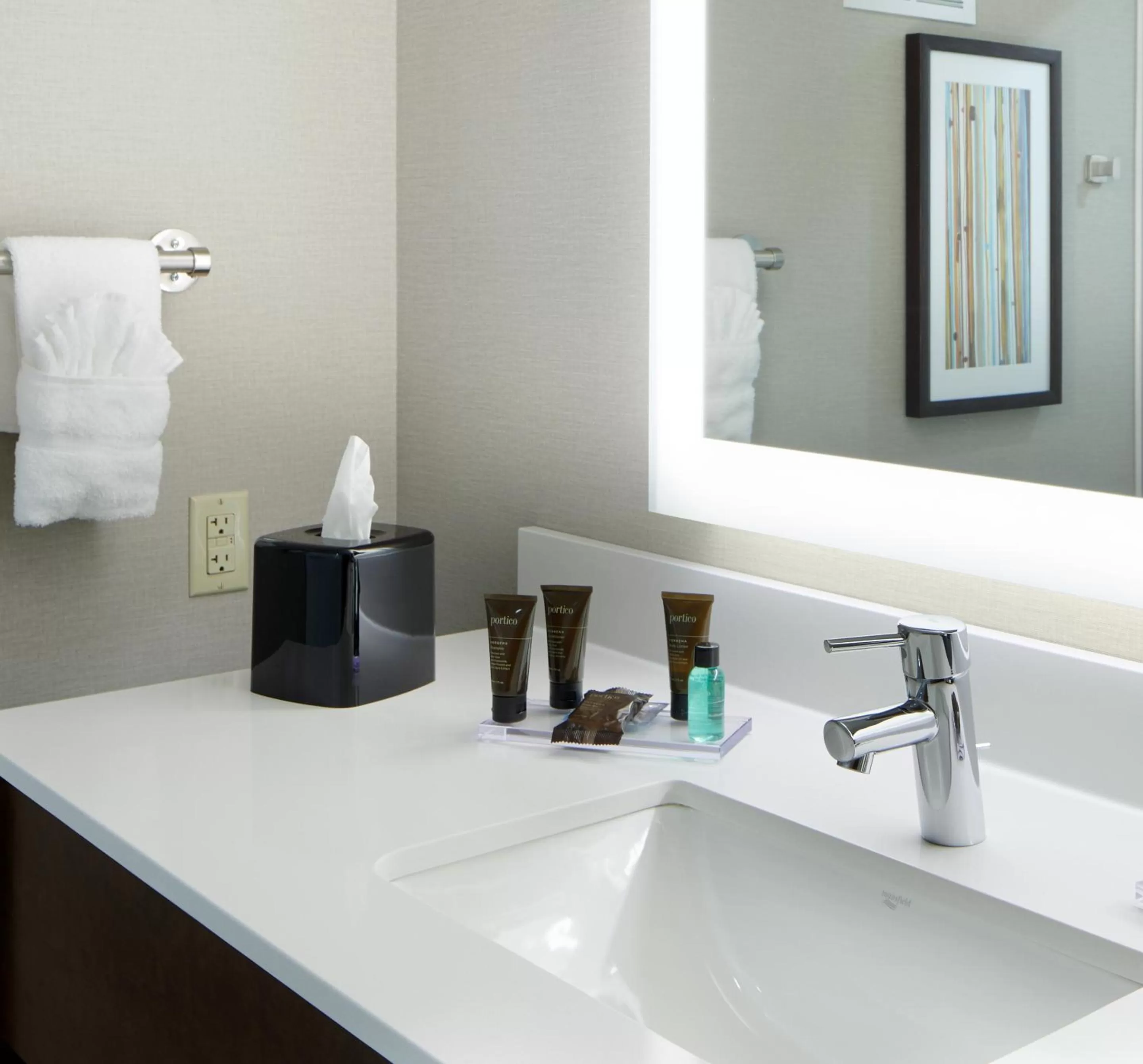 Bathroom in Wingate by Wyndham St. Clairsville/Wheeling