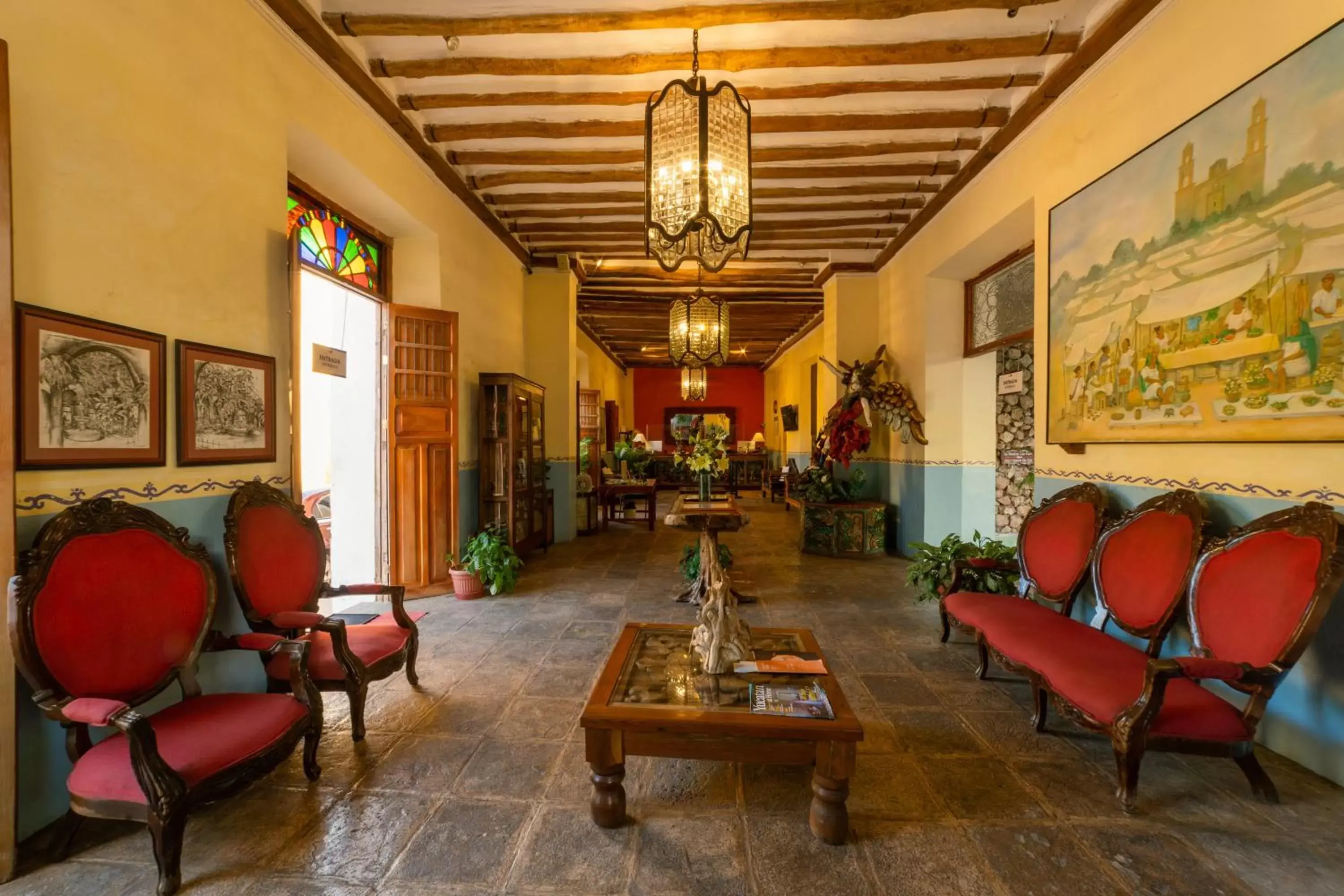 Lobby or reception, Lobby/Reception in Hotel Meson del Marques