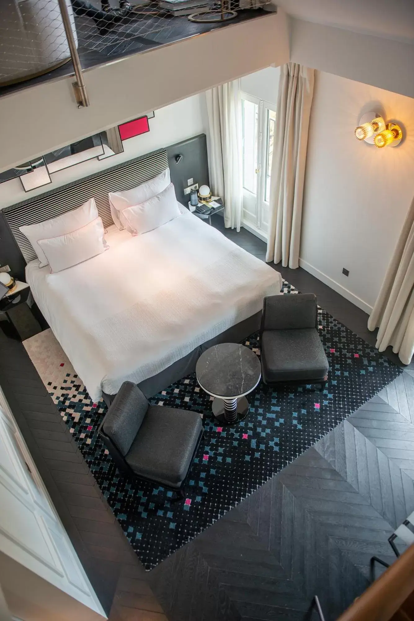 Bed in Fauchon l'Hôtel Paris