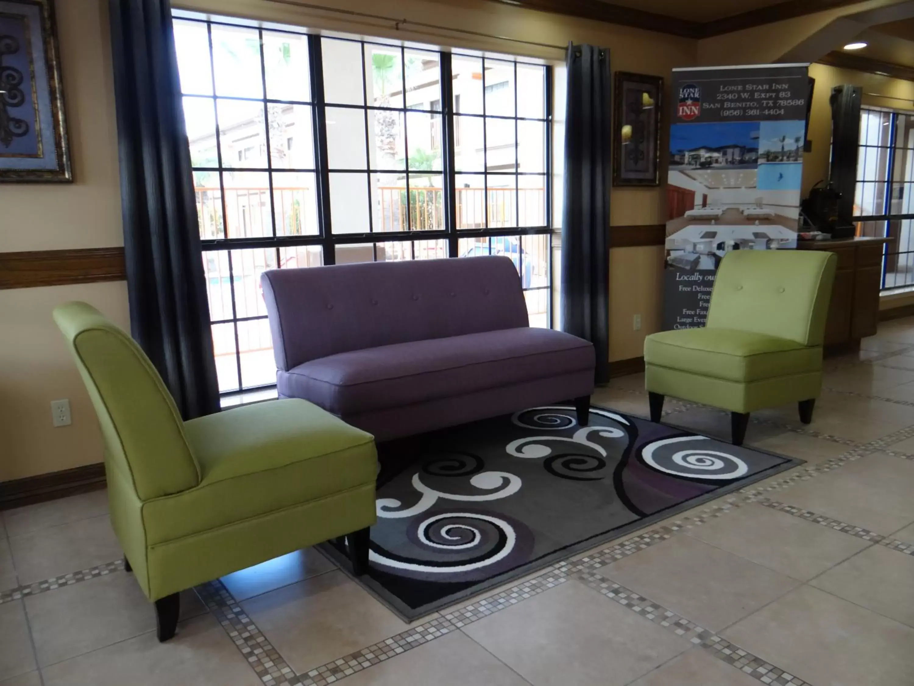 Lobby or reception, Seating Area in Lone Star Inn