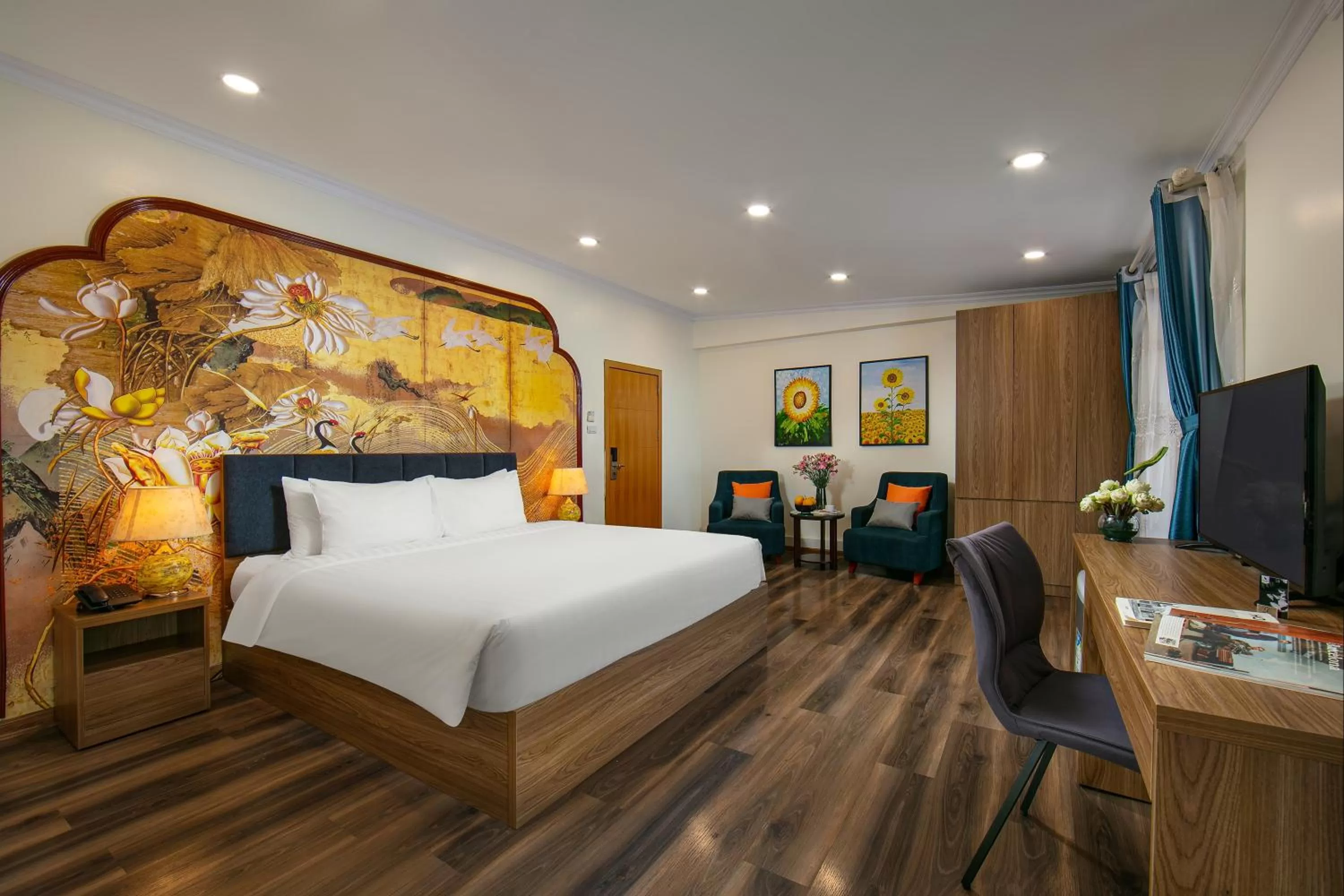 Photo of the whole room, Bed in The Sono Hanoi Hotel