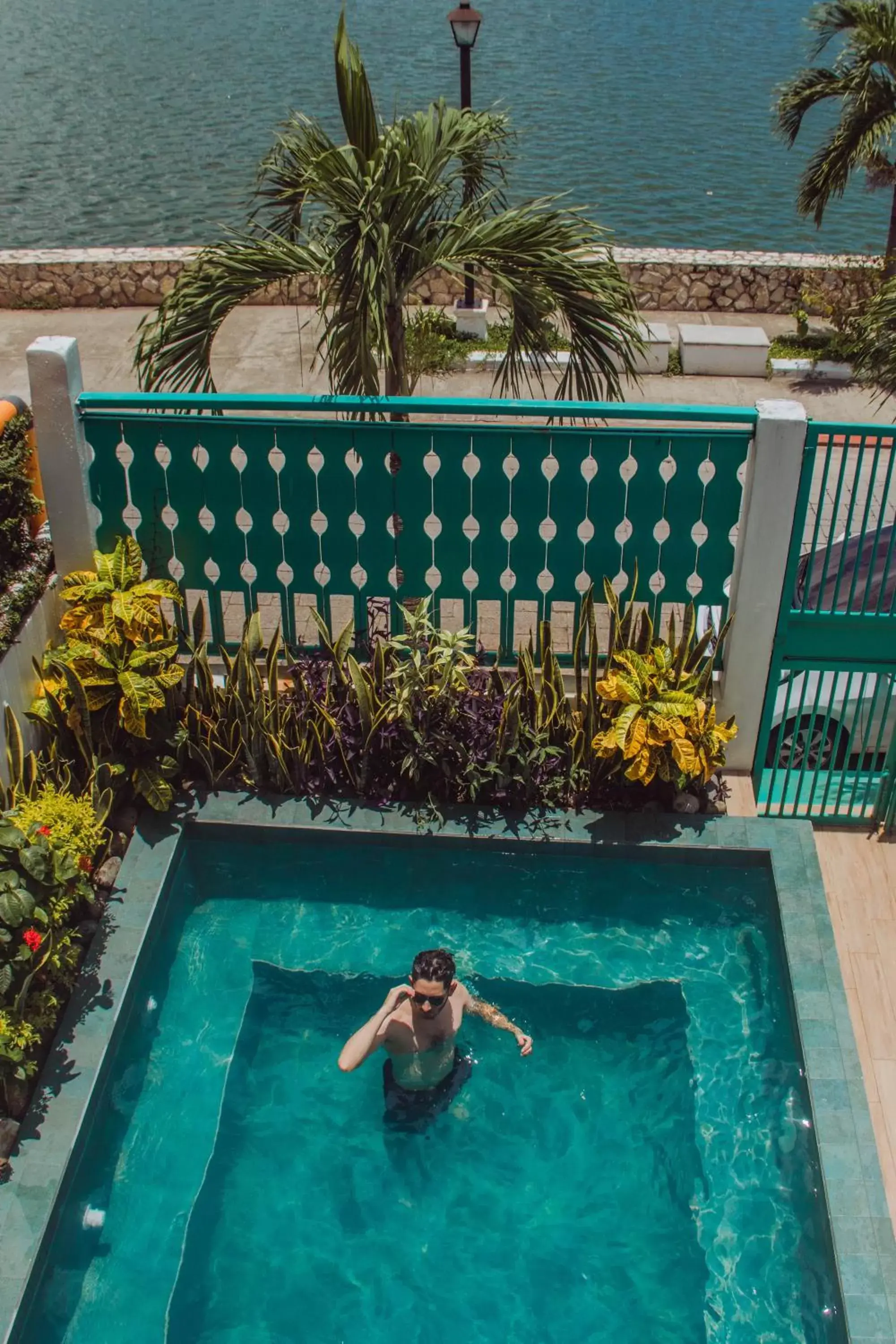 Pool View in Hotel Casa Turquesa