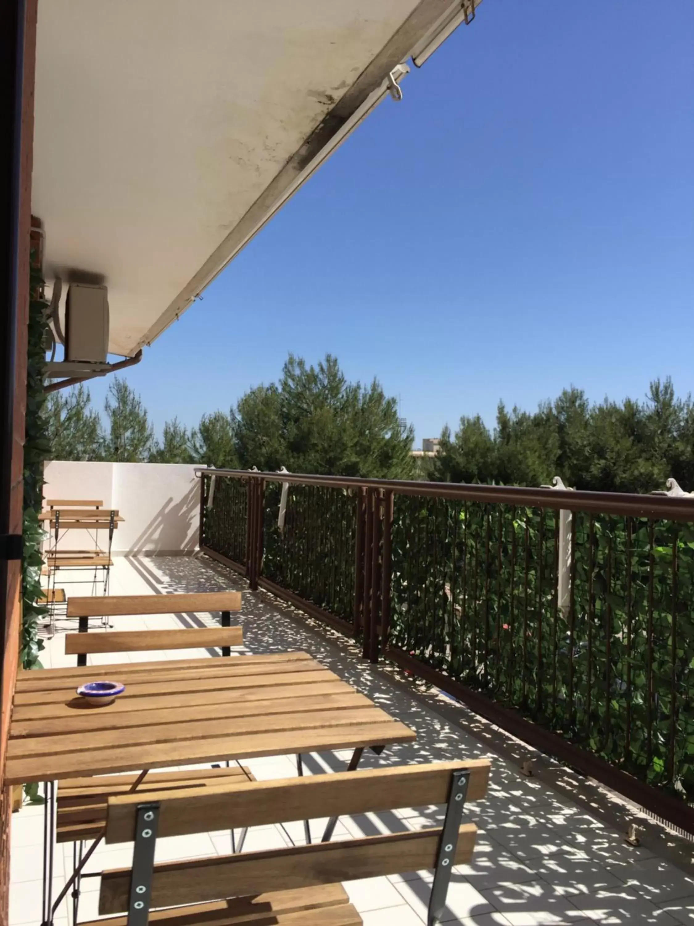 Balcony/Terrace in B&B Le Saline