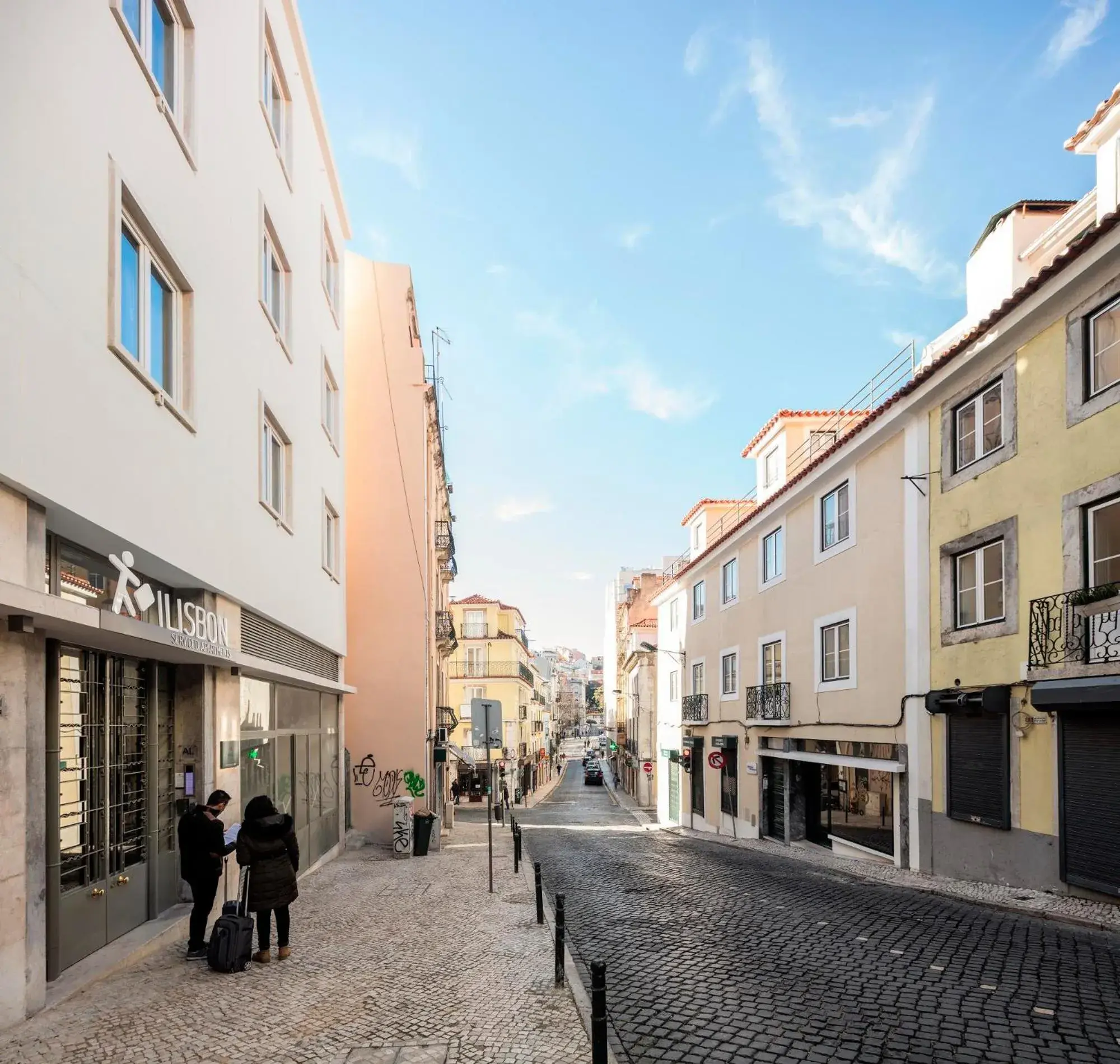 Facade/entrance in Lisbon Serviced Apartments - Avenida Facade/entrance in Lisbon Serviced Apartments - Avenida