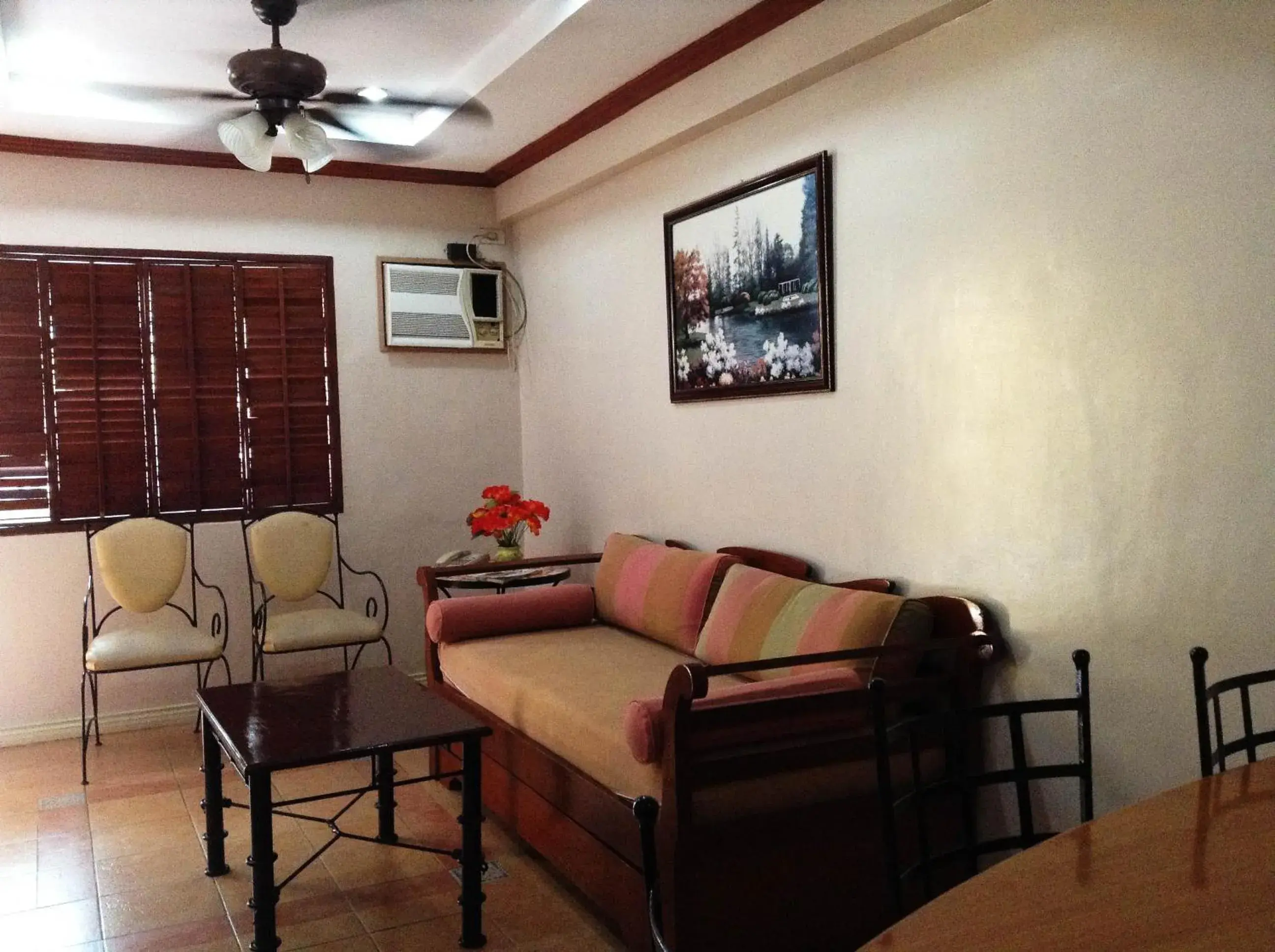 Seating Area in Crown Regency Residences Davao