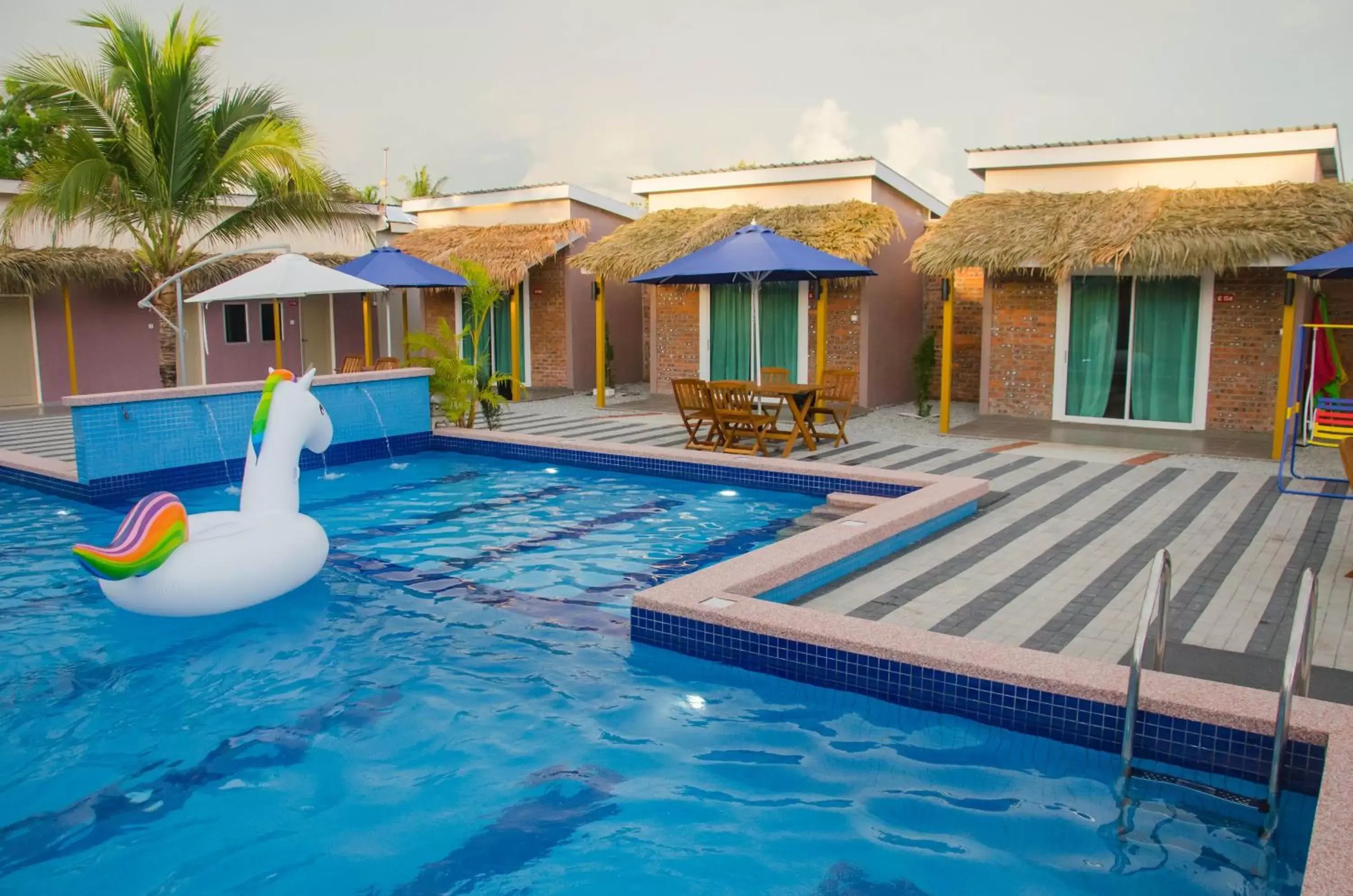 Swimming pool in Lavigo Resort
