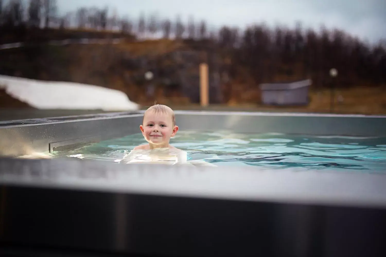 People, Swimming Pool in Camp Ripan