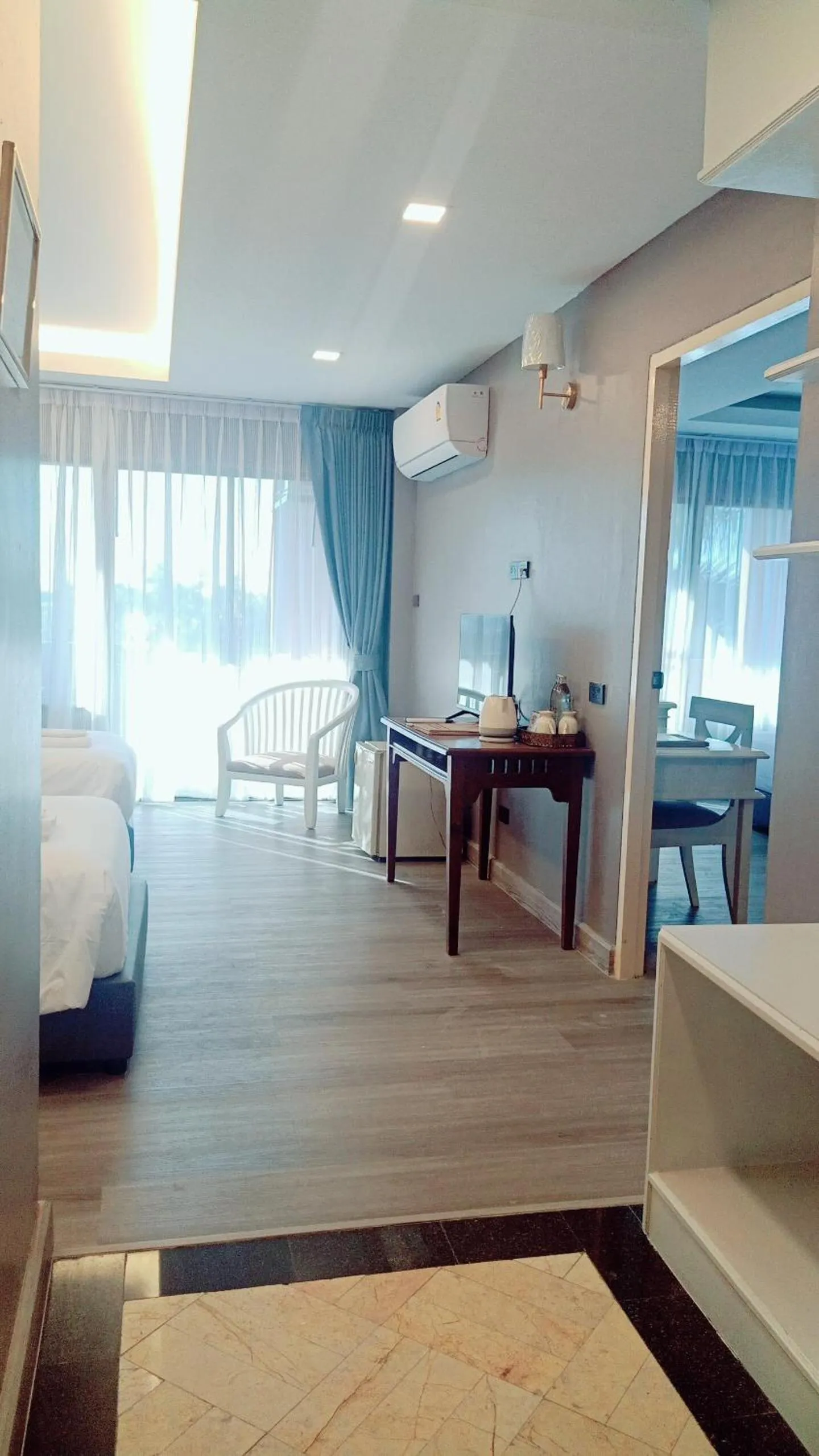 Bed in Chiangmai Gate Hotel