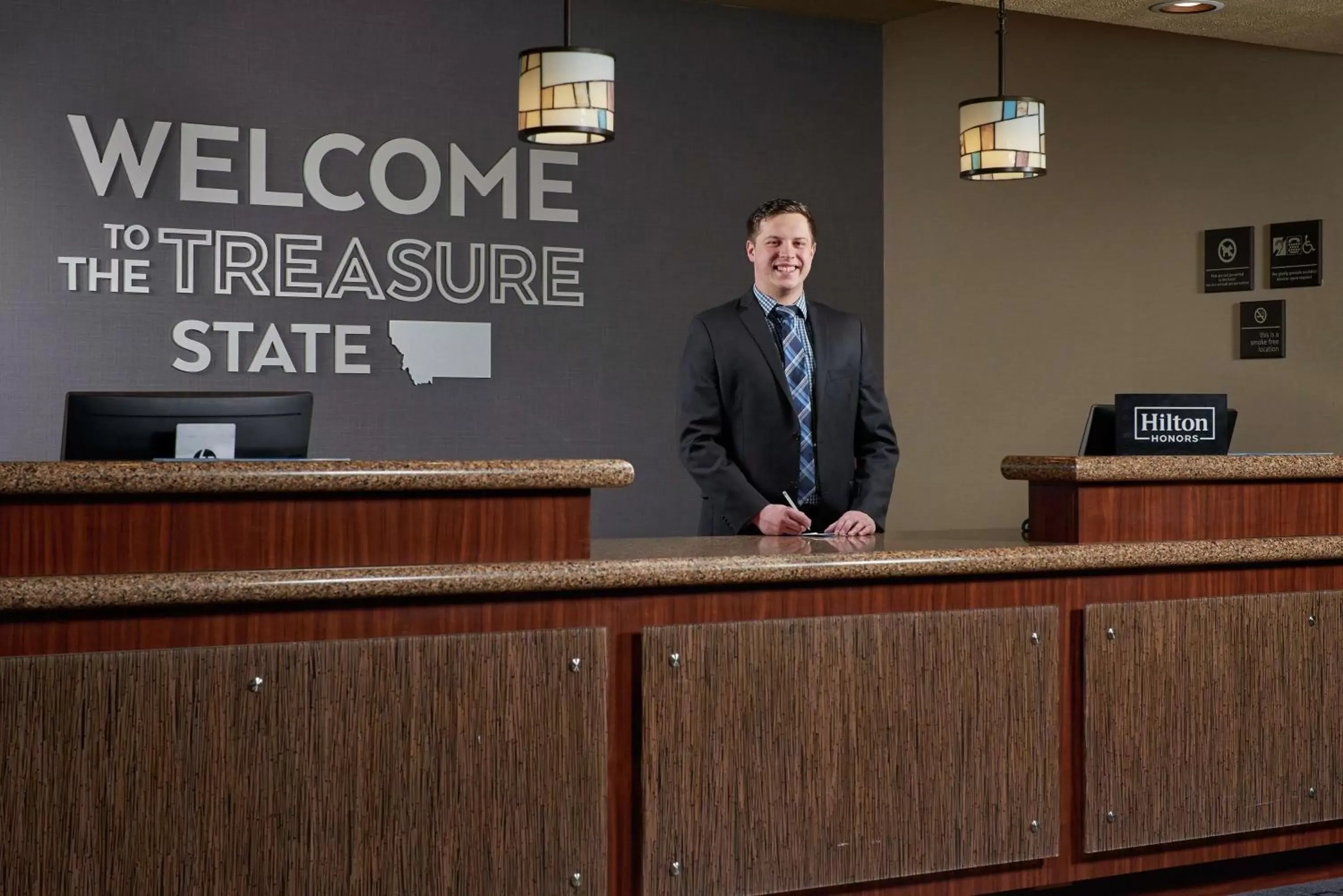 Lobby or reception, Lobby/Reception in Hampton Inn Helena