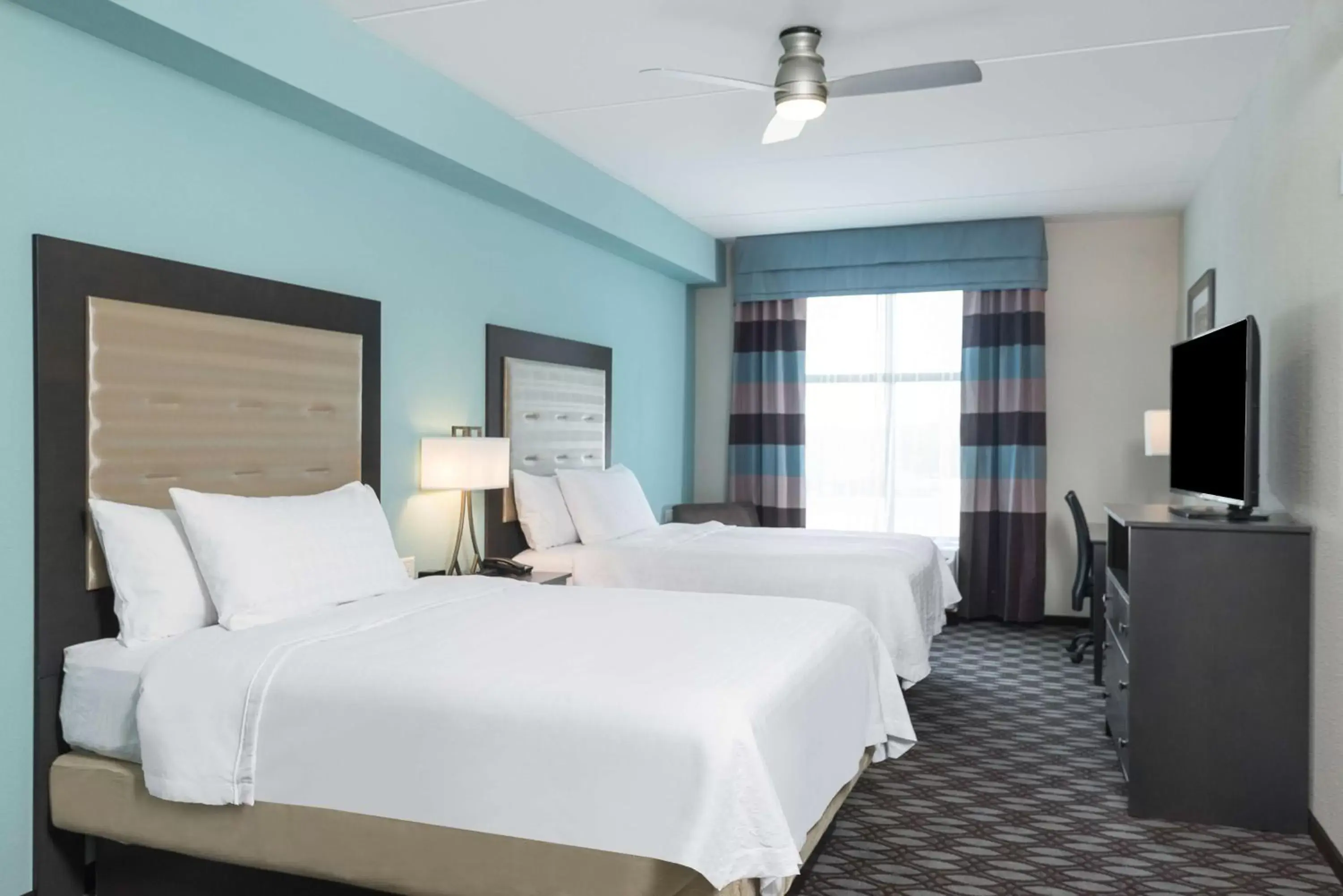 Bed in Homewood Suites By Hilton Fayetteville