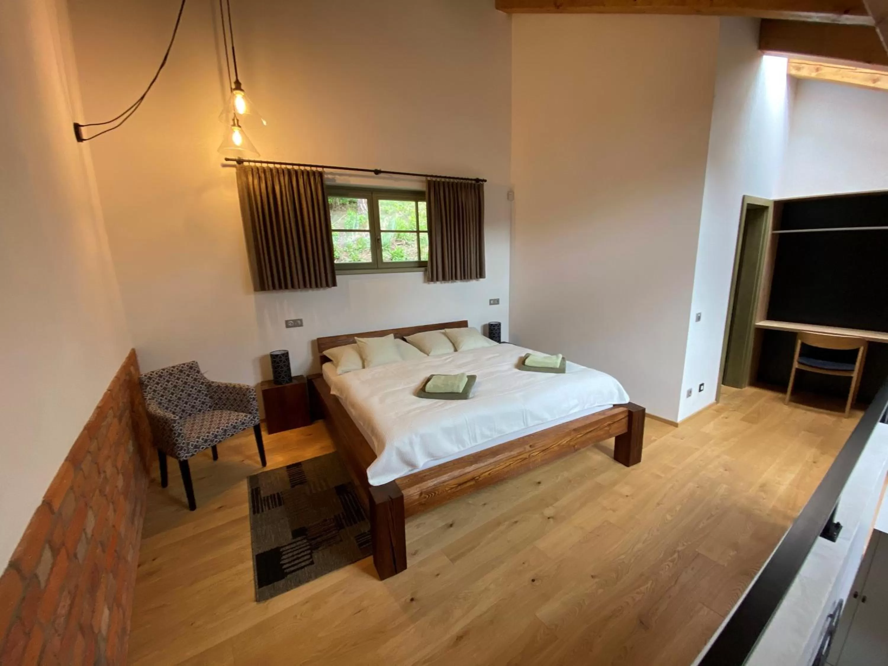 Bed in Penzion Stodola