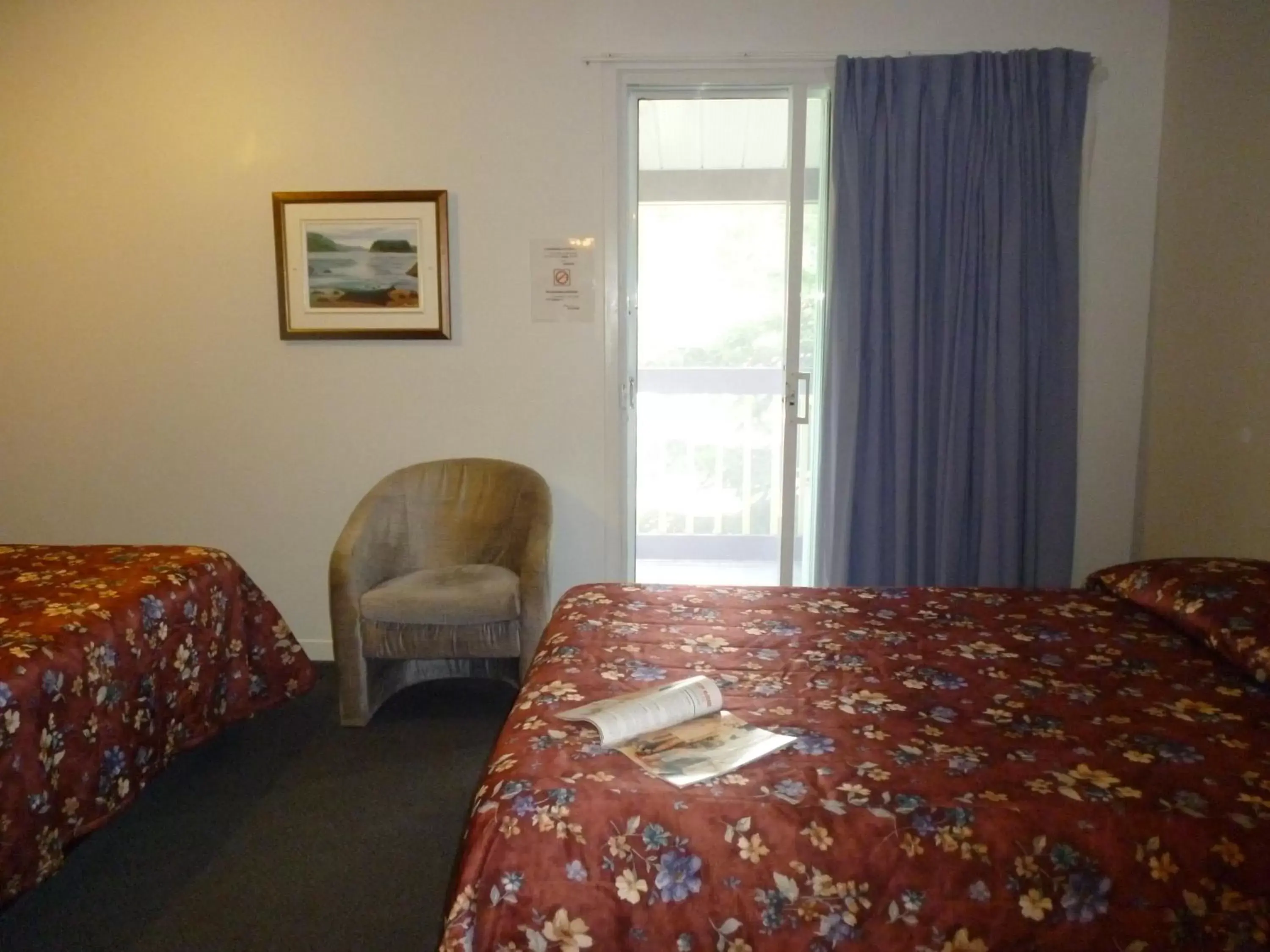Bed in Motel de l'Anse a l'Eau