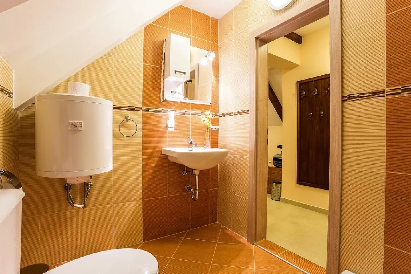 Bathroom in Apart Hotel Rosen