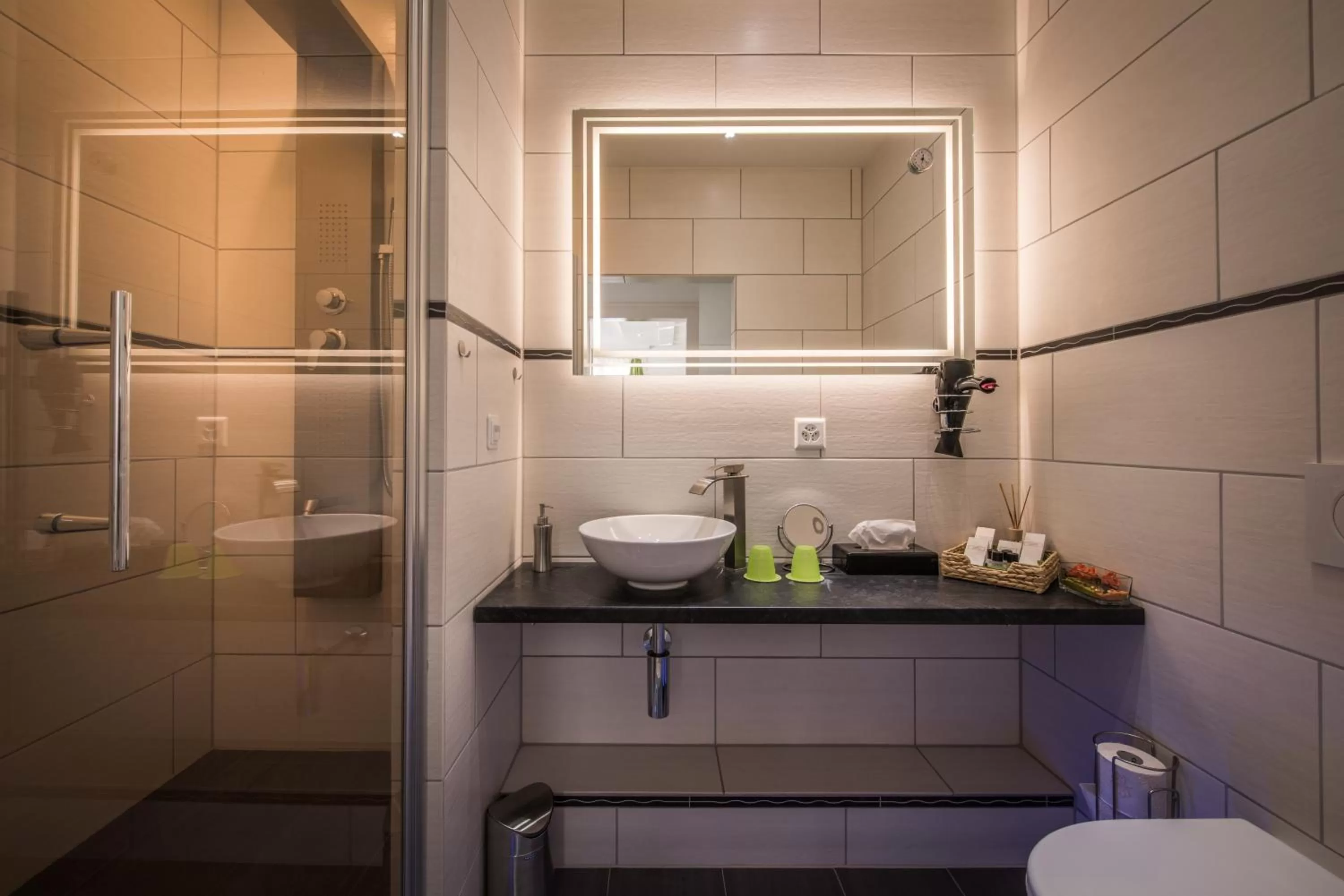 Shower, Bathroom in Max Aviation Villa & Apartments