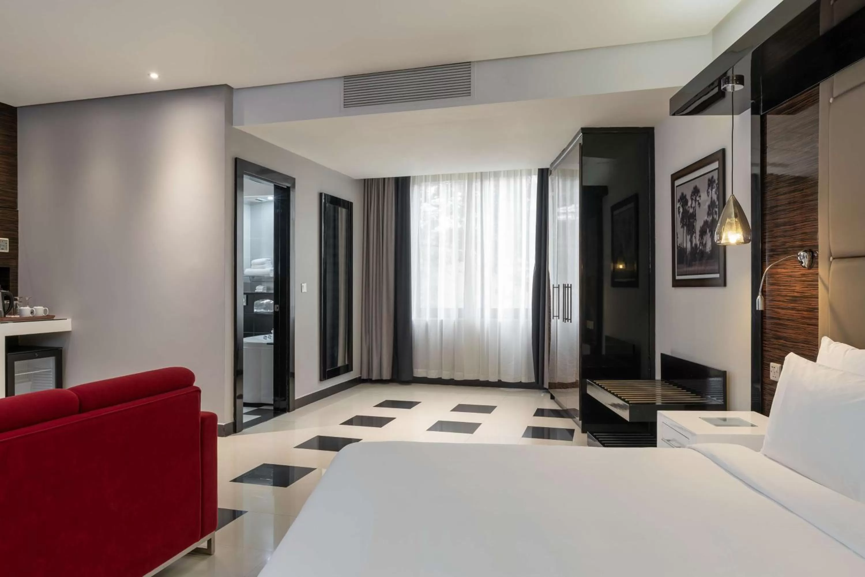 Bedroom, Bed in Radisson Blu Hotel Lusaka