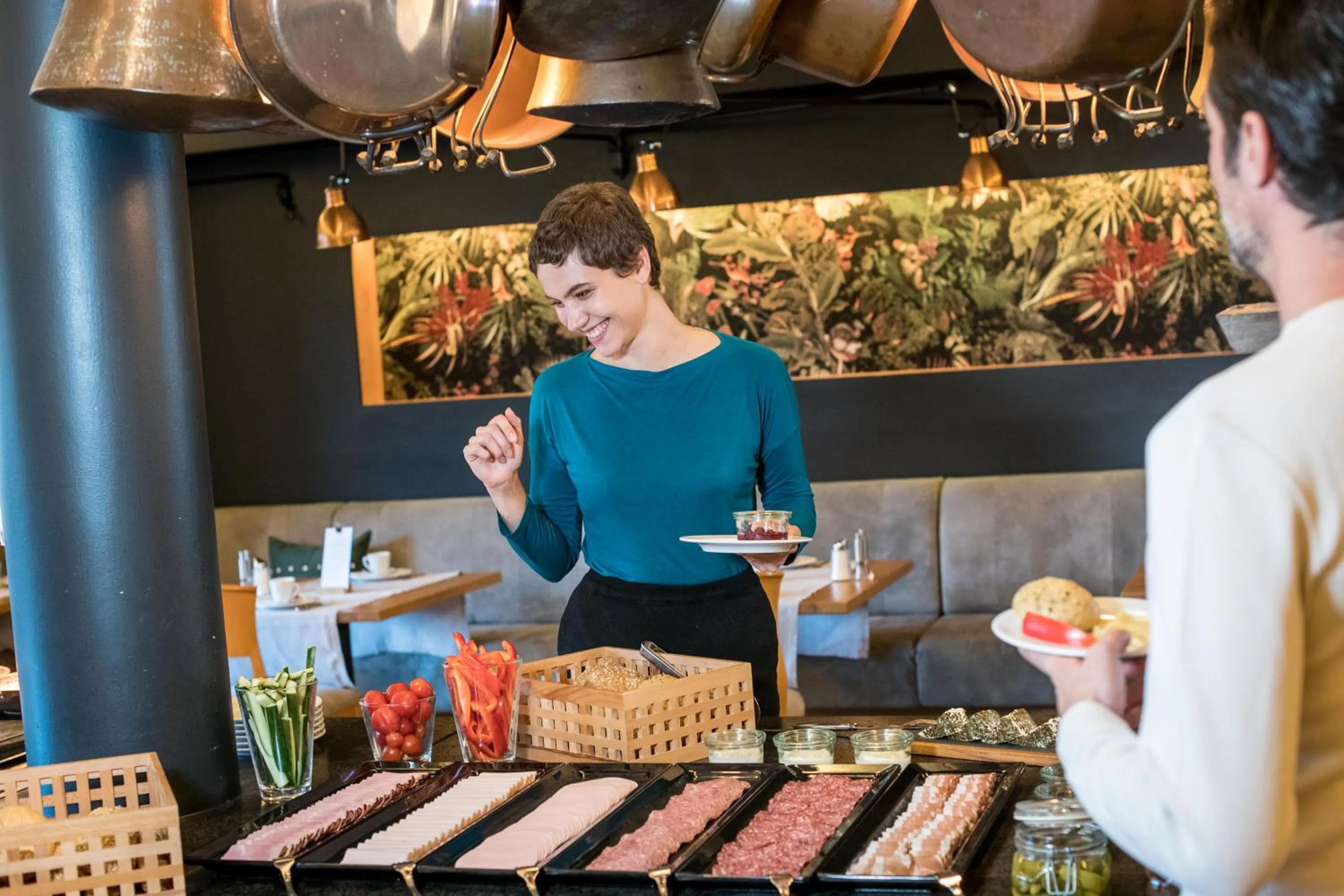 Buffet breakfast in Hotel Moserhof
