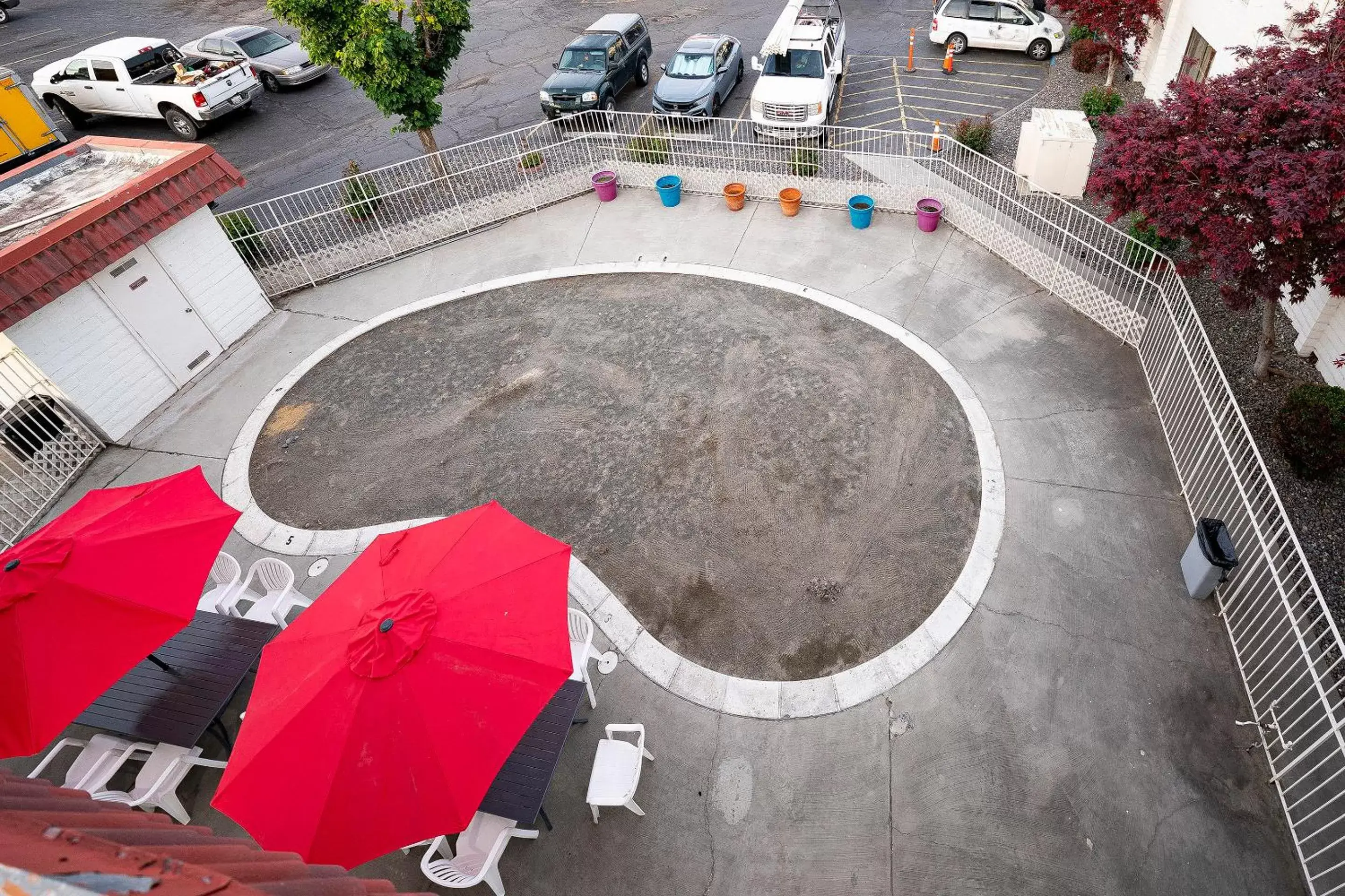 Bird's eye view, Bird's-eye View in OYO Hotel Hermiston OR, Downtown