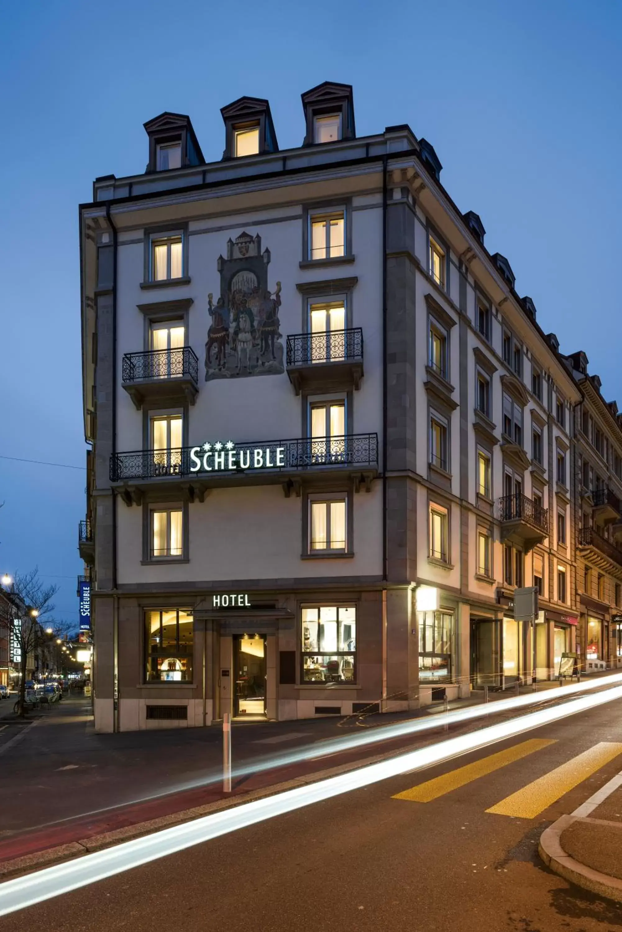 Facade/entrance, Property Building in Hotel Scheuble