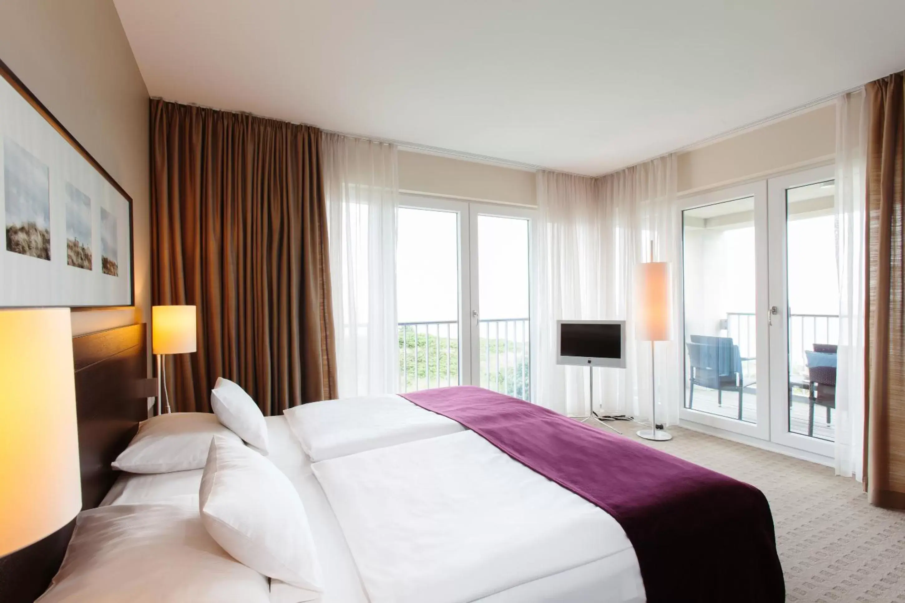 Bedroom, Bed in A-ROSA Sylt Bedroom, Bed in A-ROSA Sylt