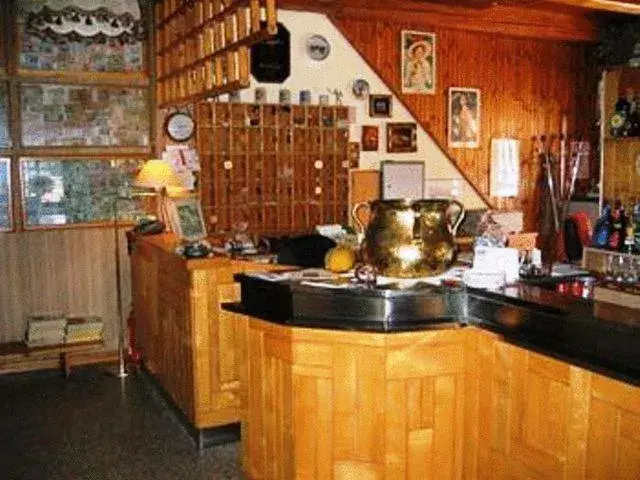 Lobby or reception, Kitchen/Kitchenette in Hotel Quo Vadis