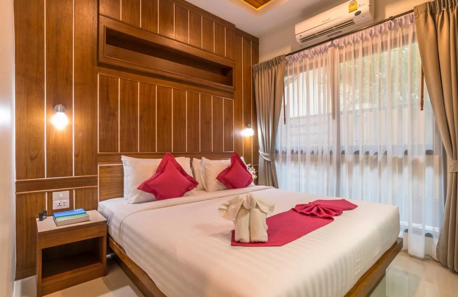 Bed in The Scene Cliff View Villas