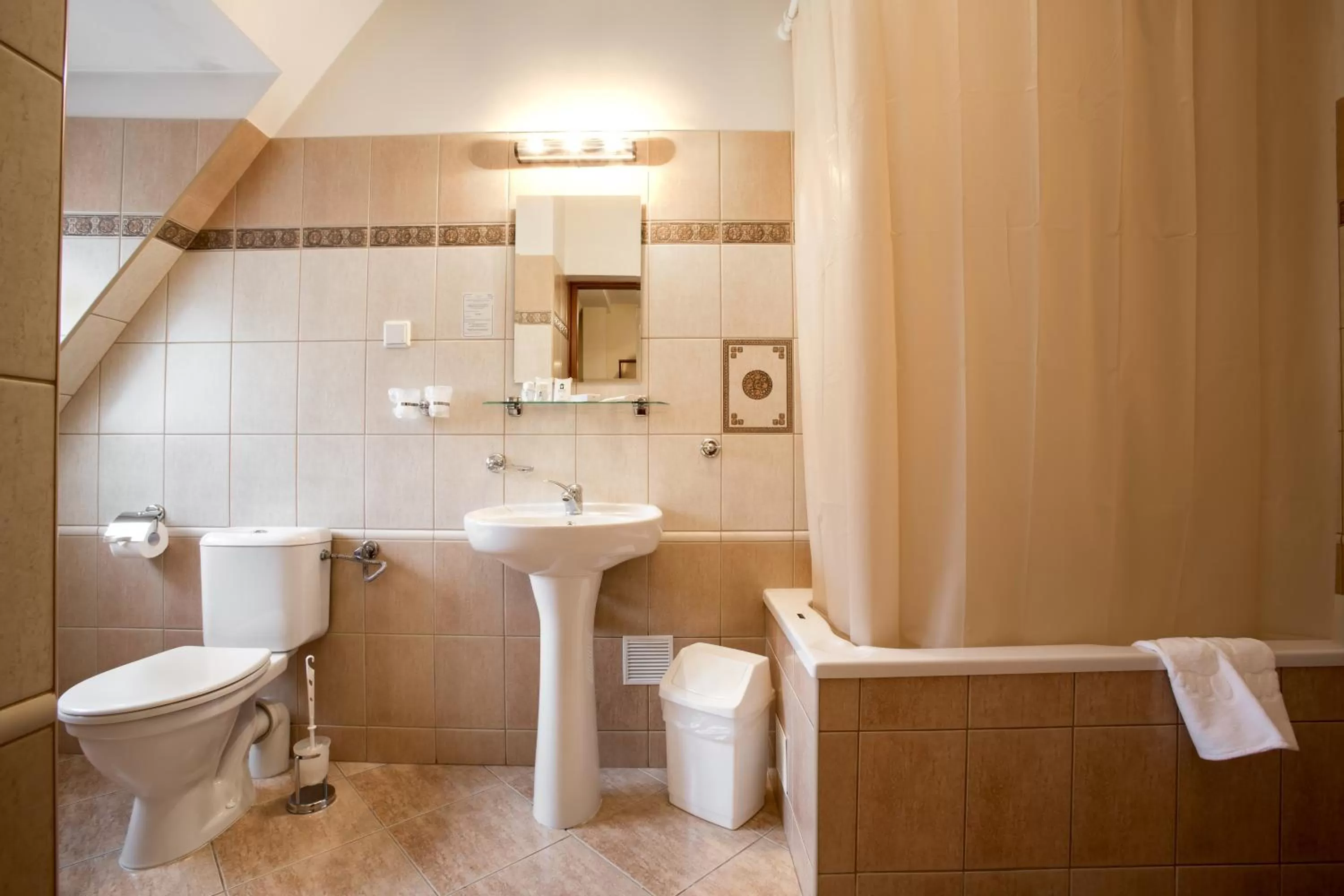 Toilet in Hotel Książ