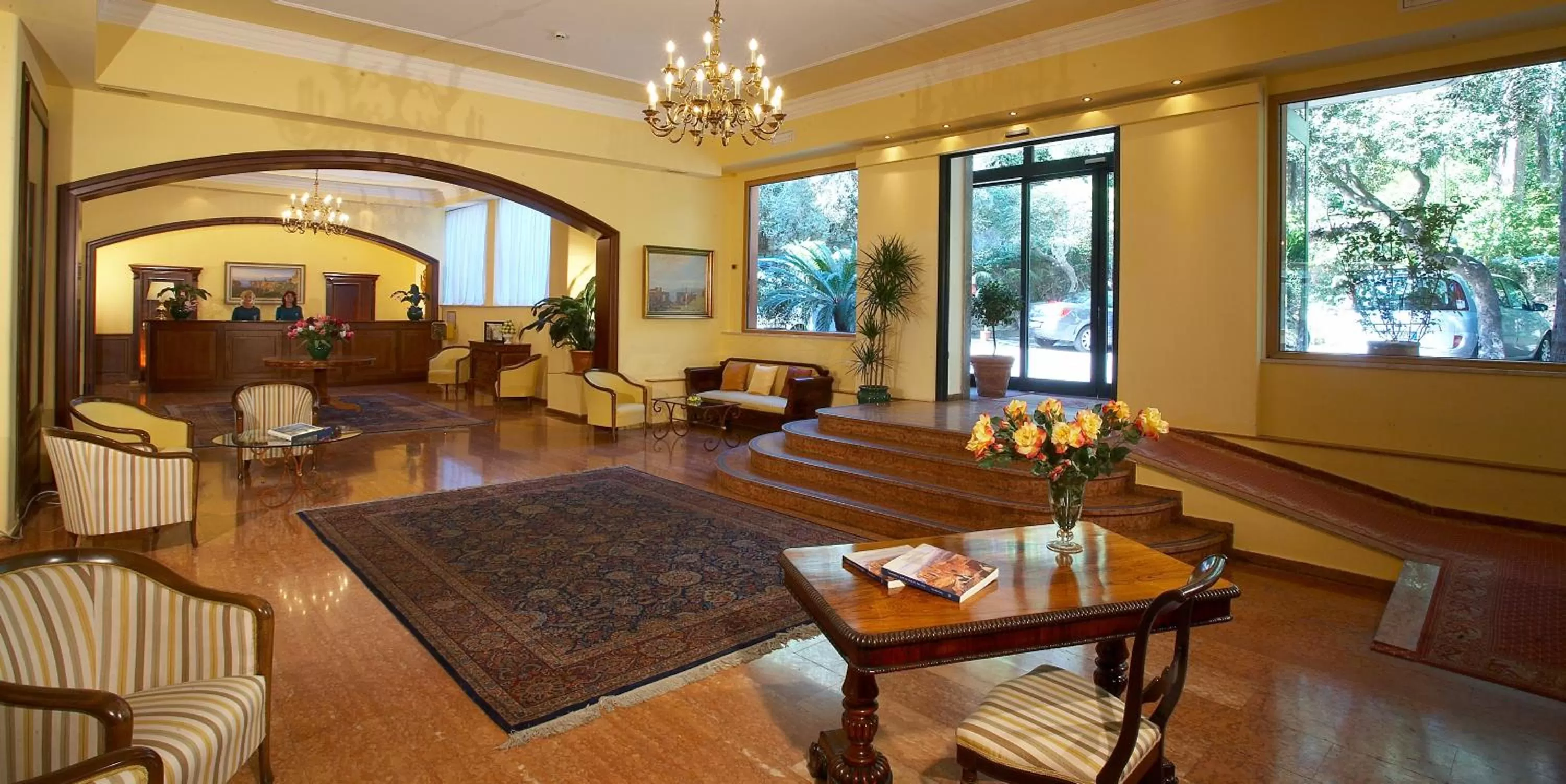 Lobby or reception in Hotel Villa Diodoro