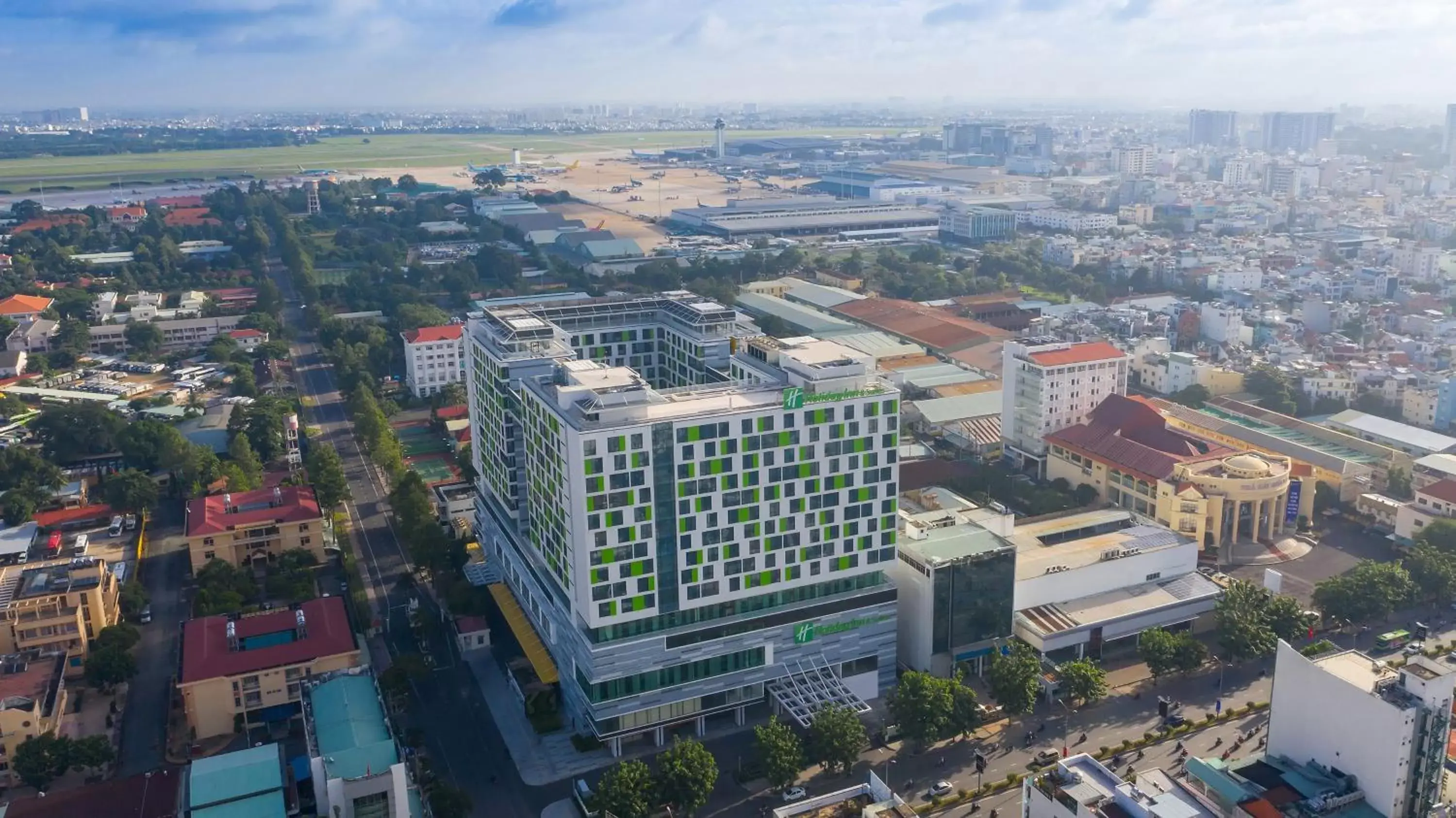 Property building, Bird's-eye View in Holiday Inn & Suites Saigon Airport, an IHG Hotel