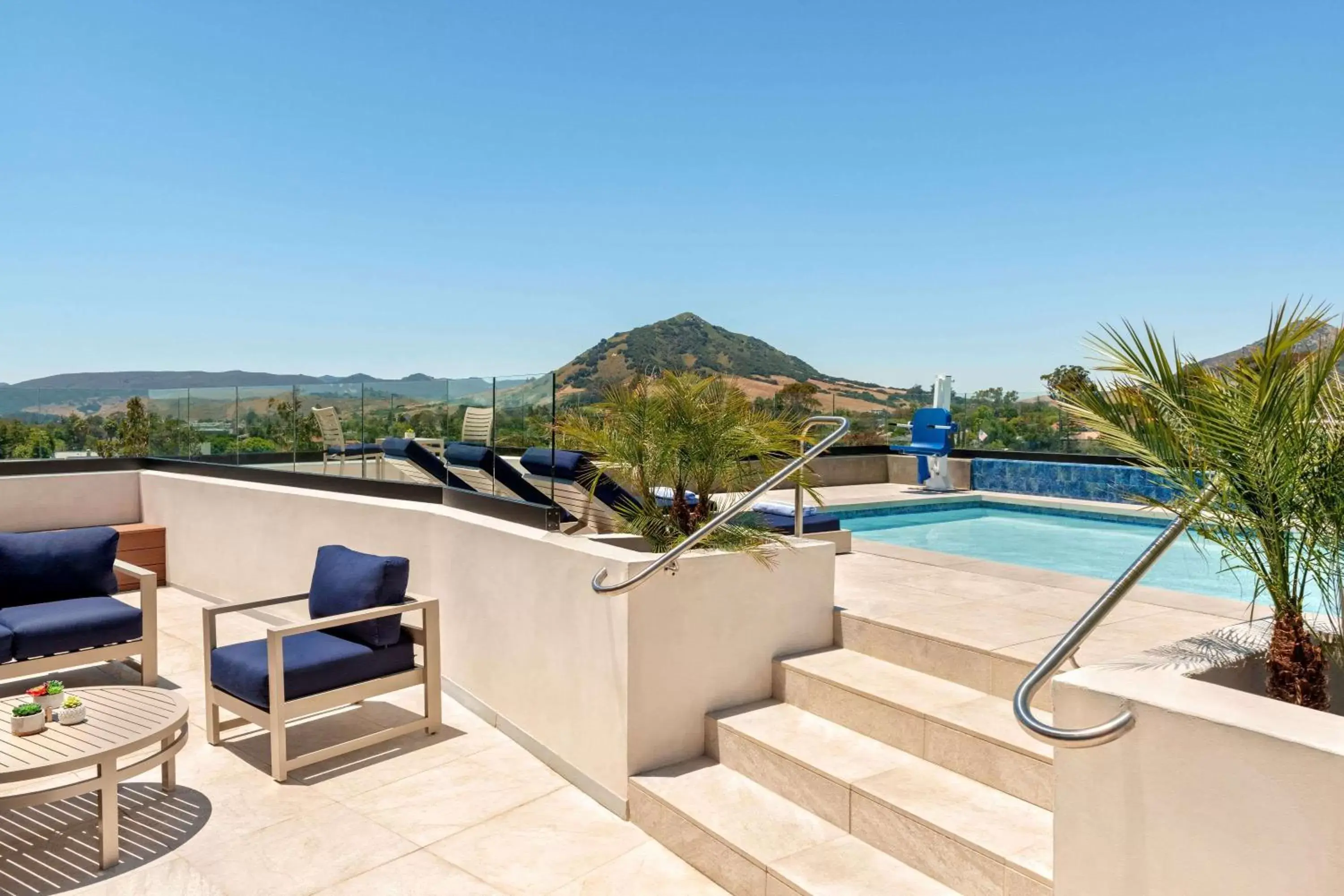 Balcony/Terrace, Swimming Pool in La Quinta by Wyndham San Luis Obispo