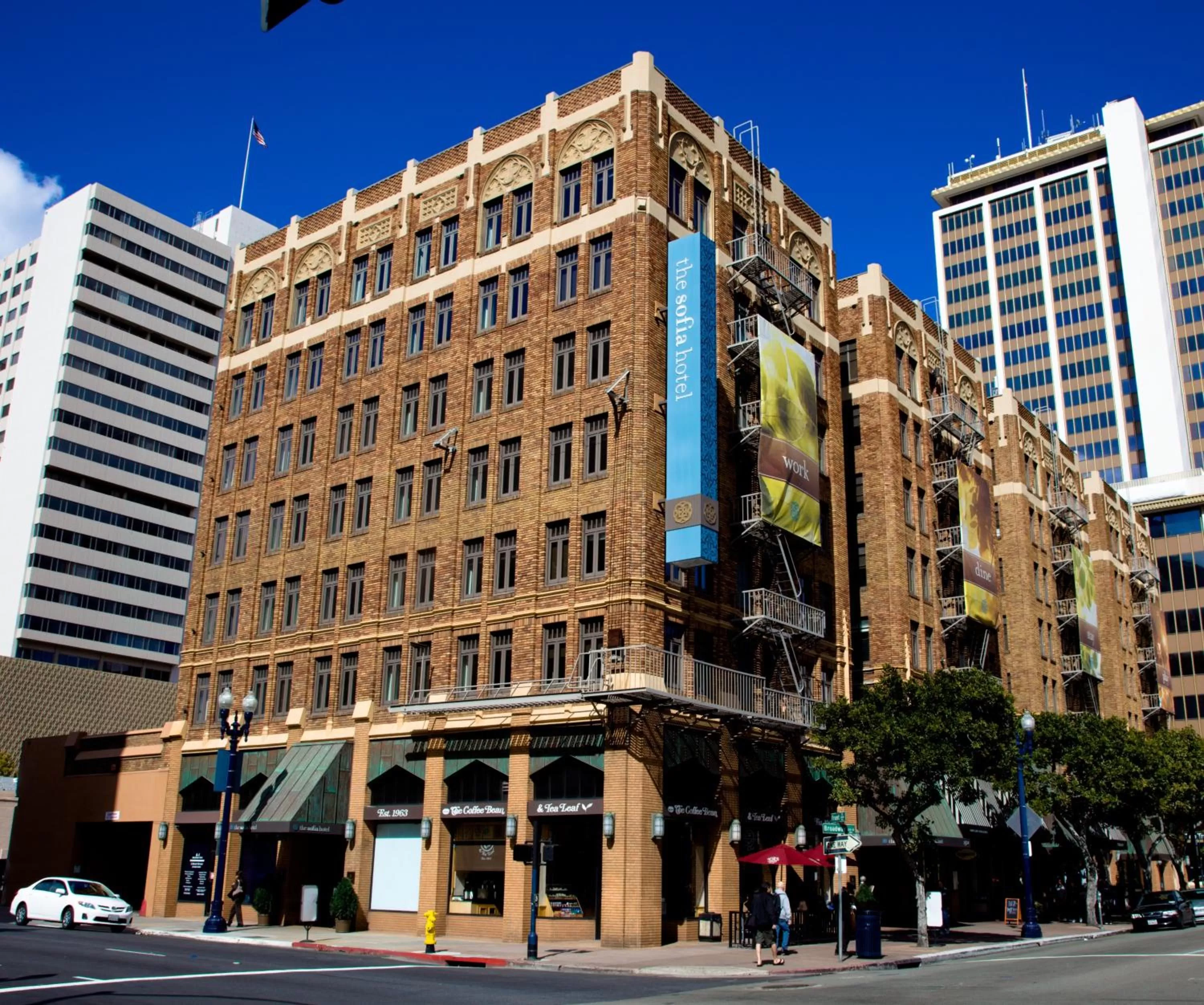 Facade/entrance in The Sofia Hotel