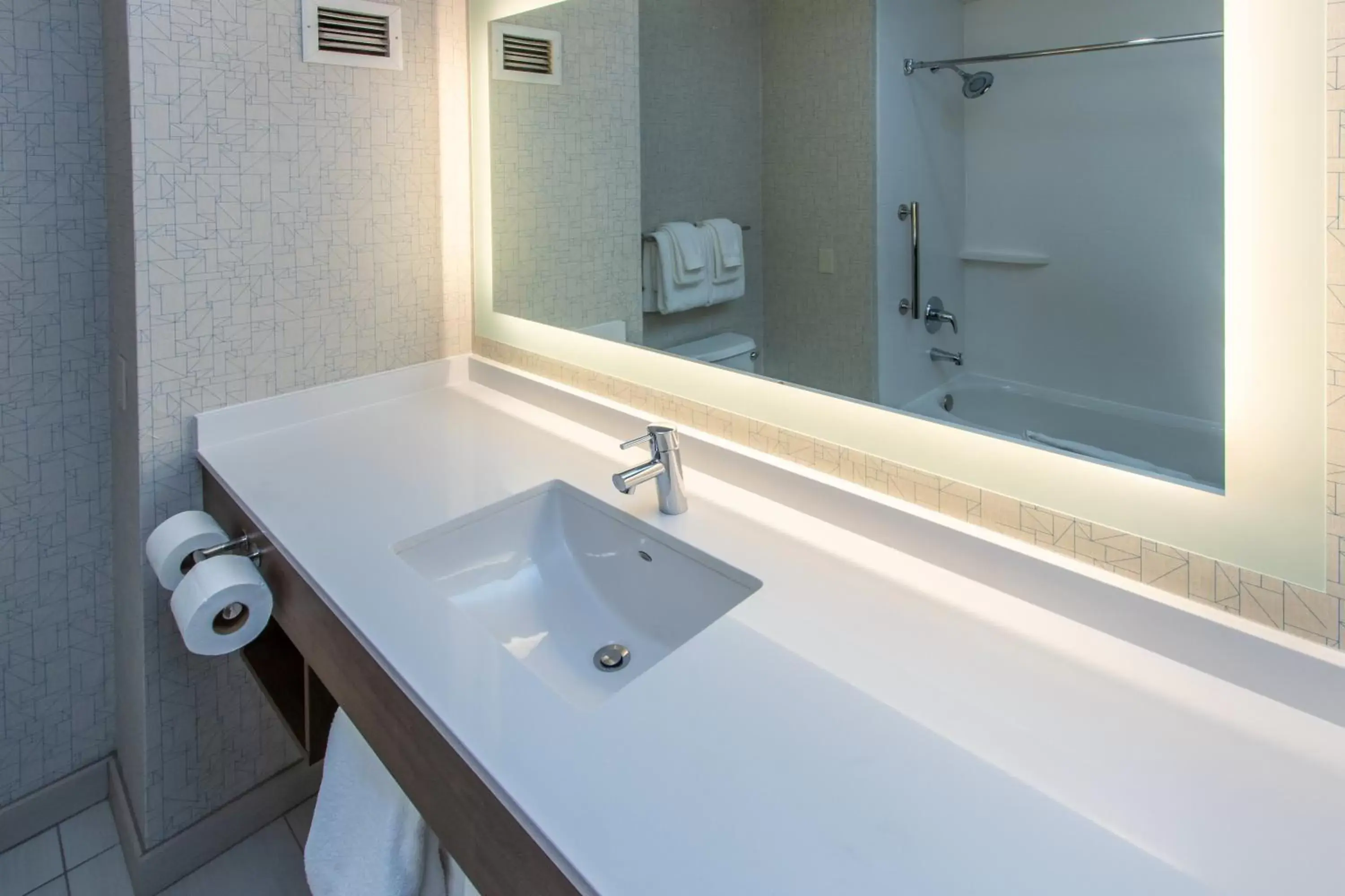 Photo of the whole room, Bathroom in Holiday Inn Express Hotel & Suites Roseville - Galleria Area, an IHG Hotel