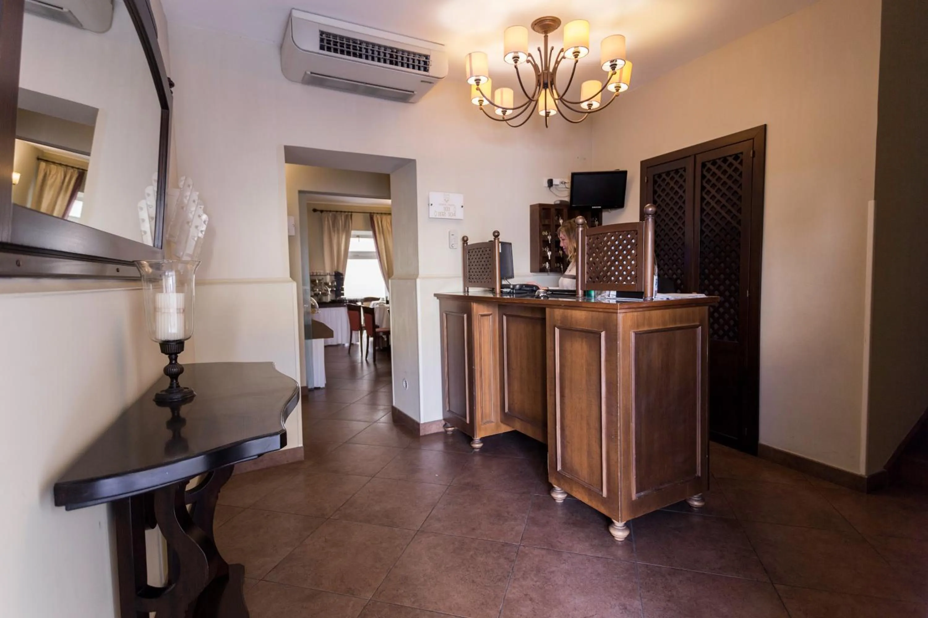 Lobby or reception in Hotel dei Coloniali