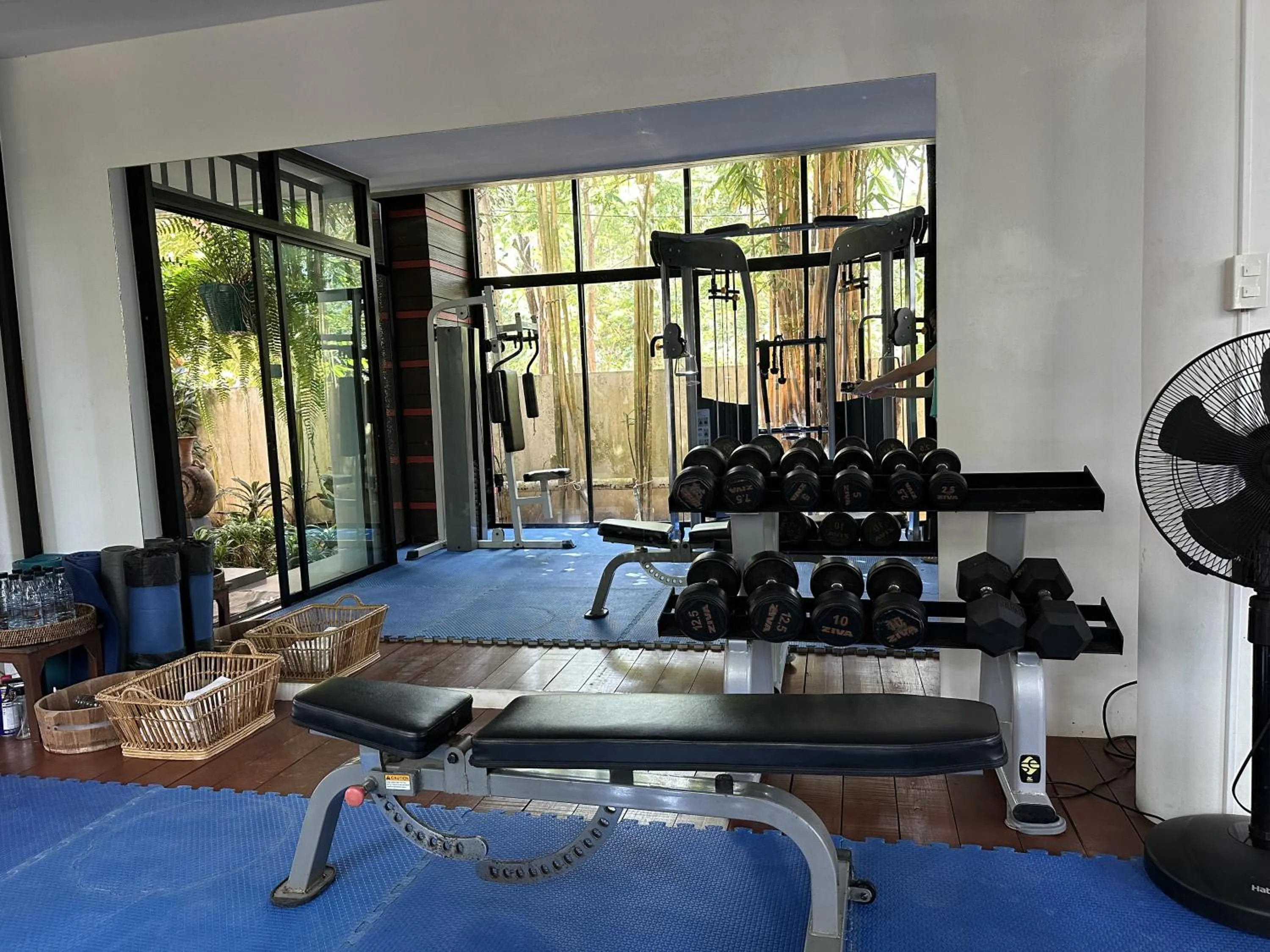 Fitness centre/facilities in Navatara Phuket Resort