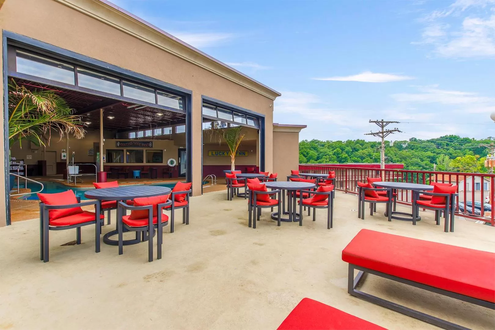 Patio in The Resort at Lake of the Ozarks