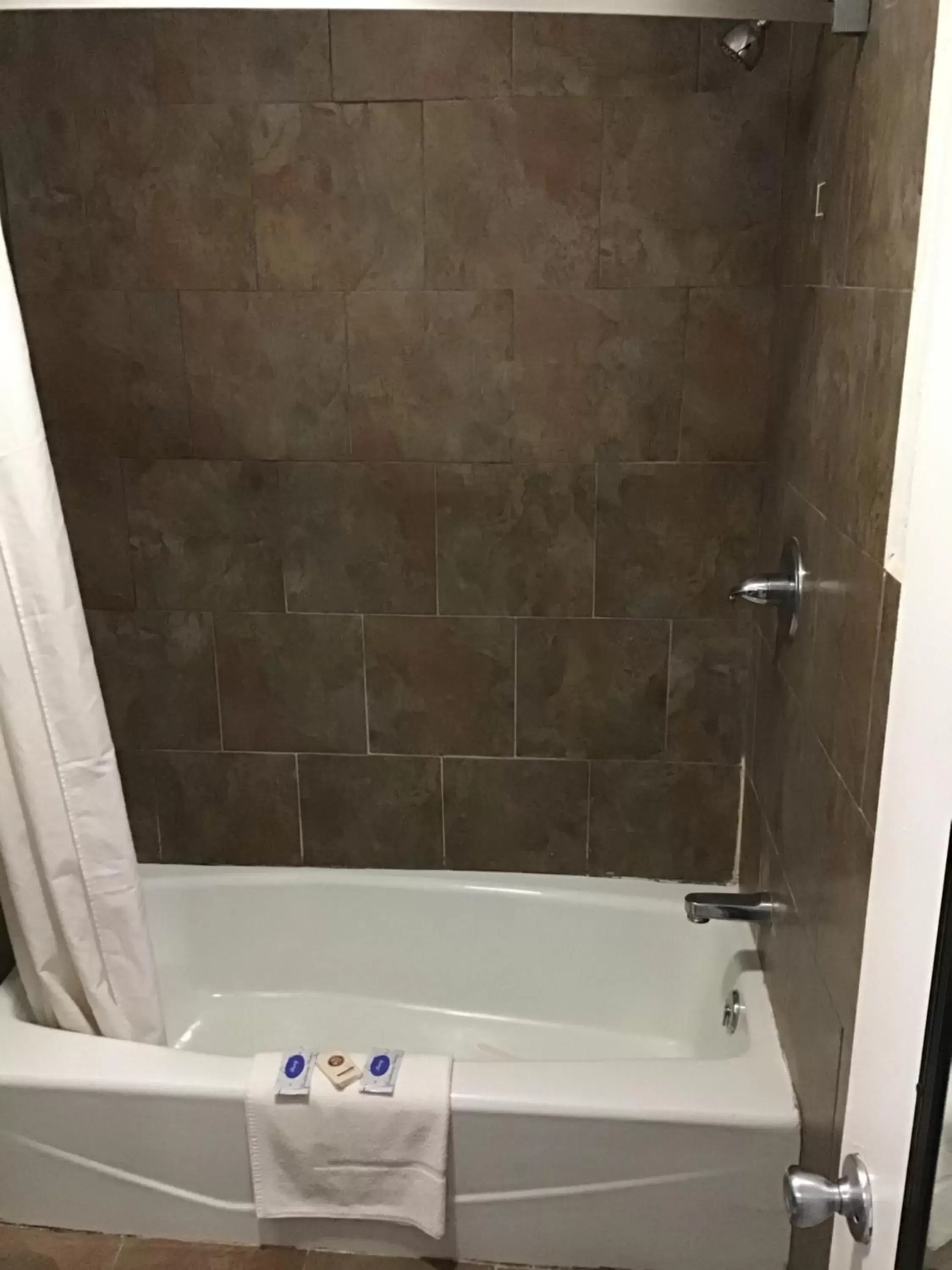 Bathroom in Western motel