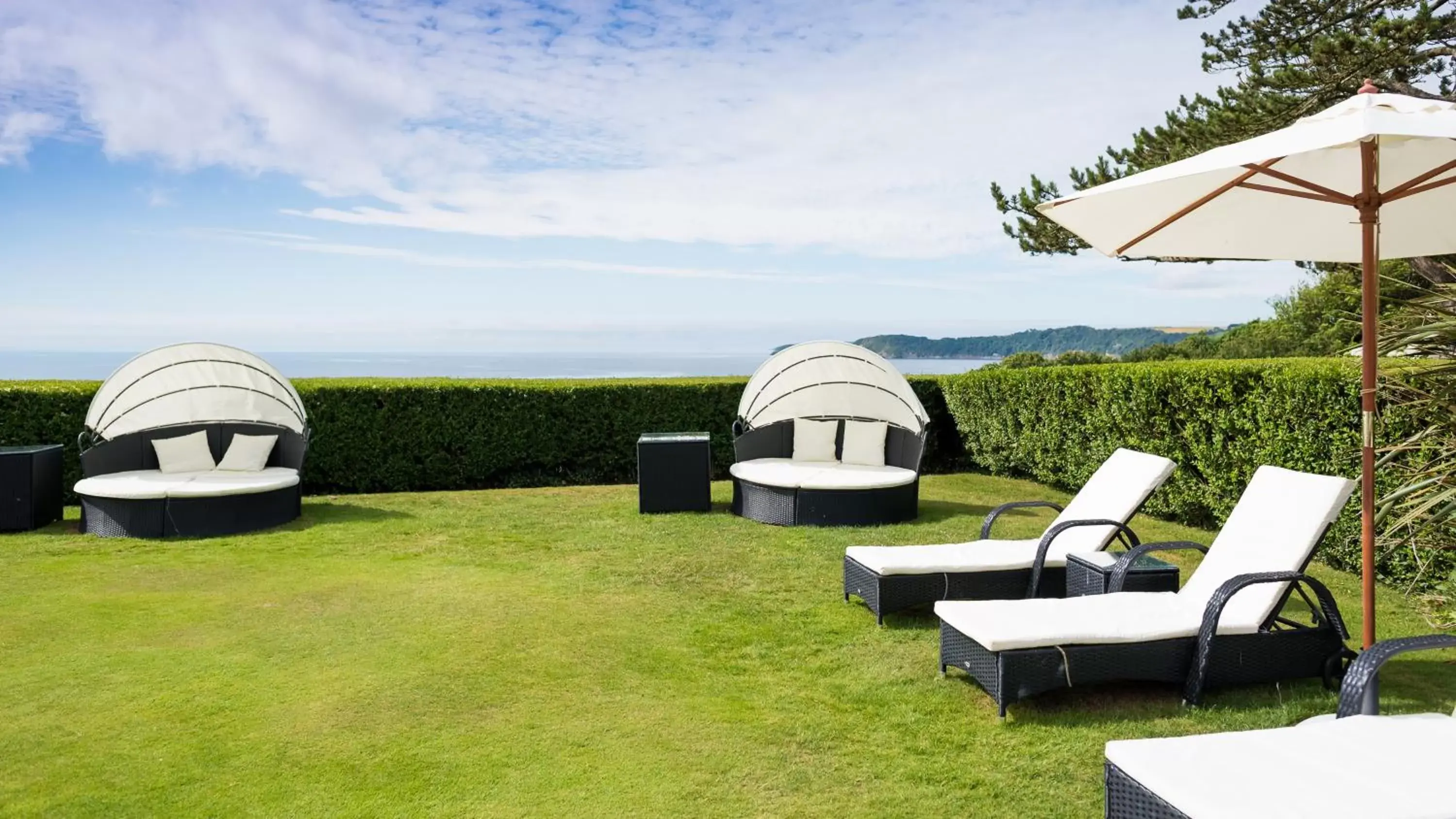 Garden in The Carlyon Bay Hotel and Spa