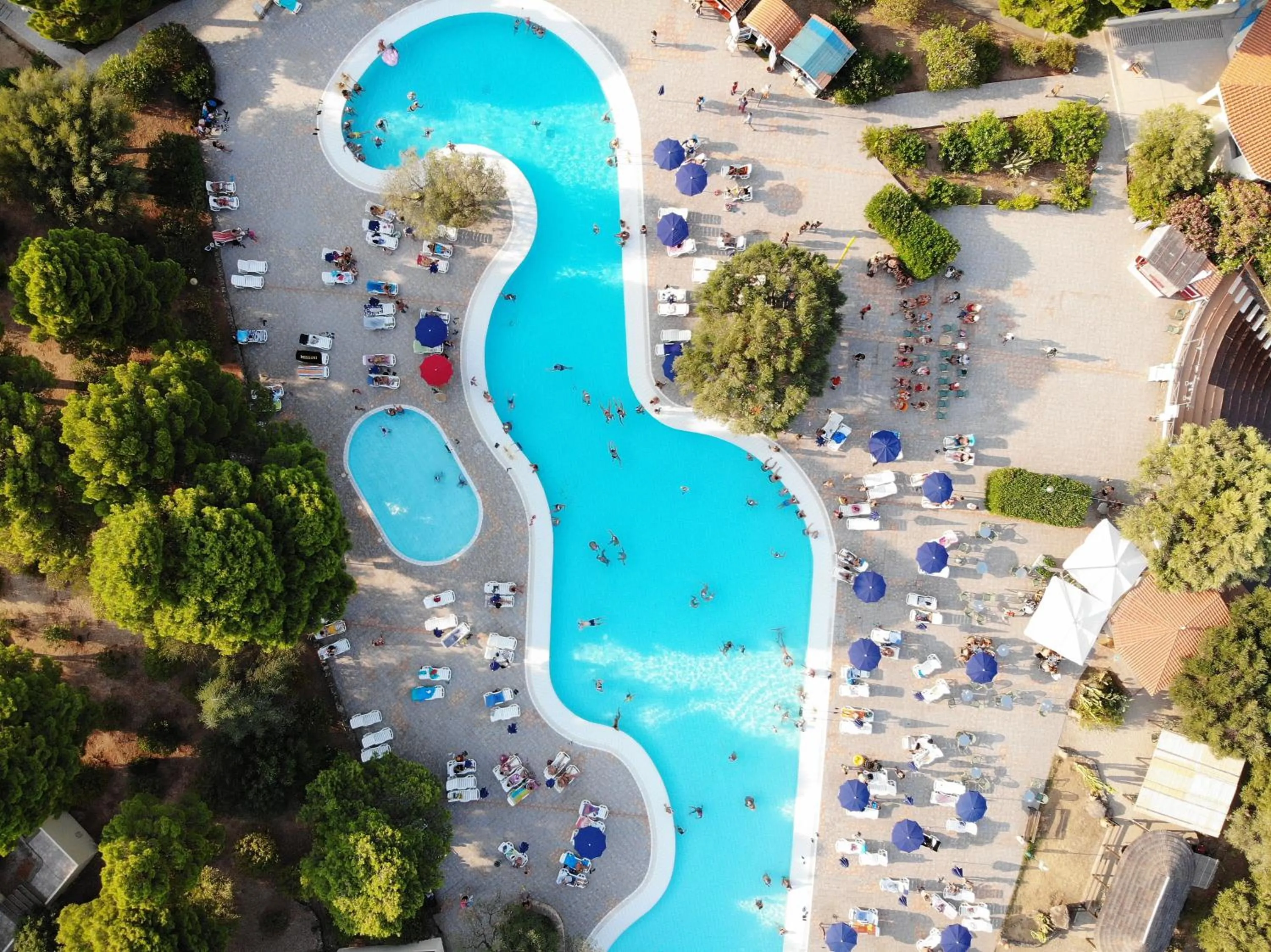 Bird's eye view in Club Esse Palmasera