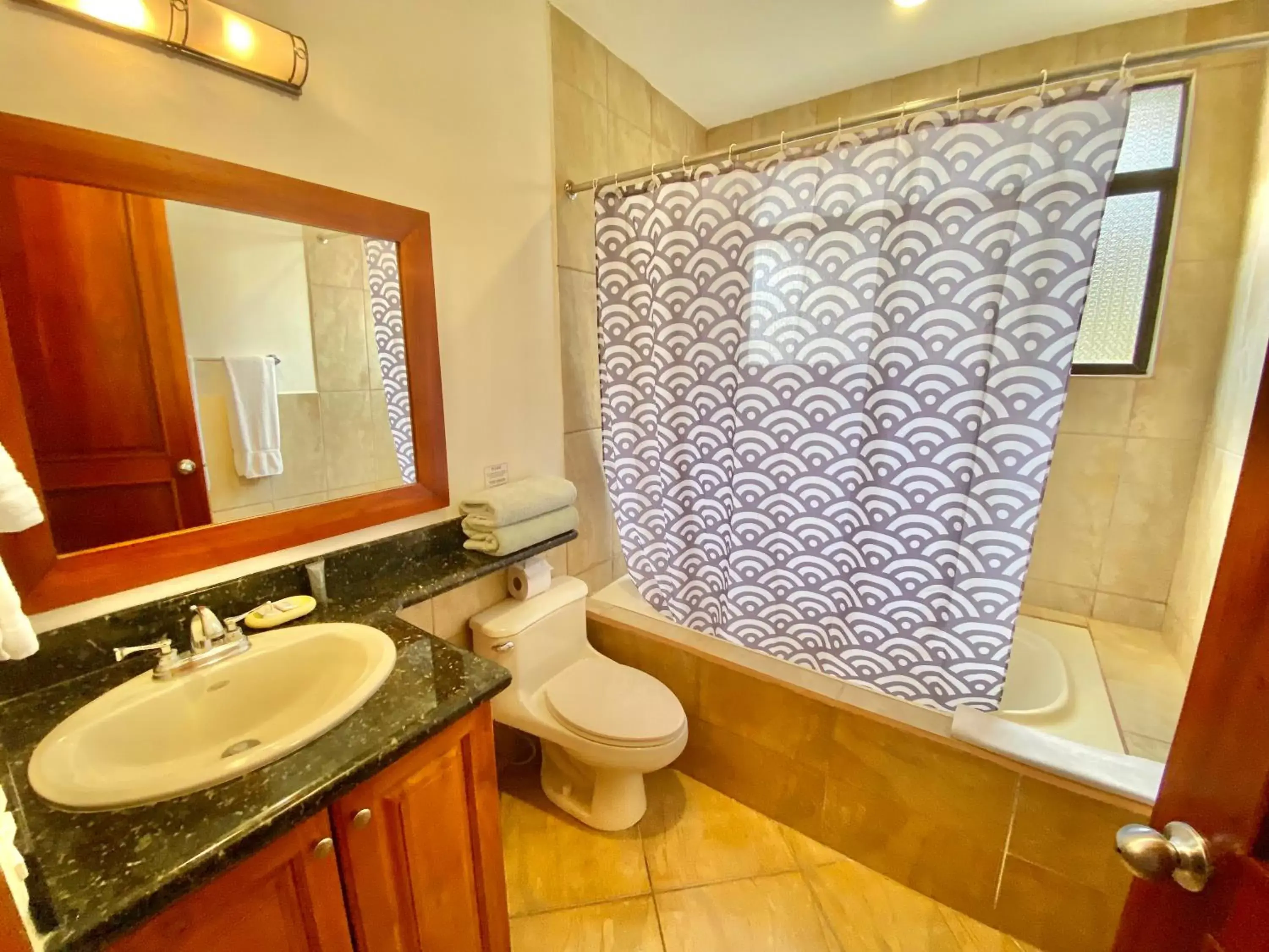 Bathroom in Monte Carlo Luxury Condominiums