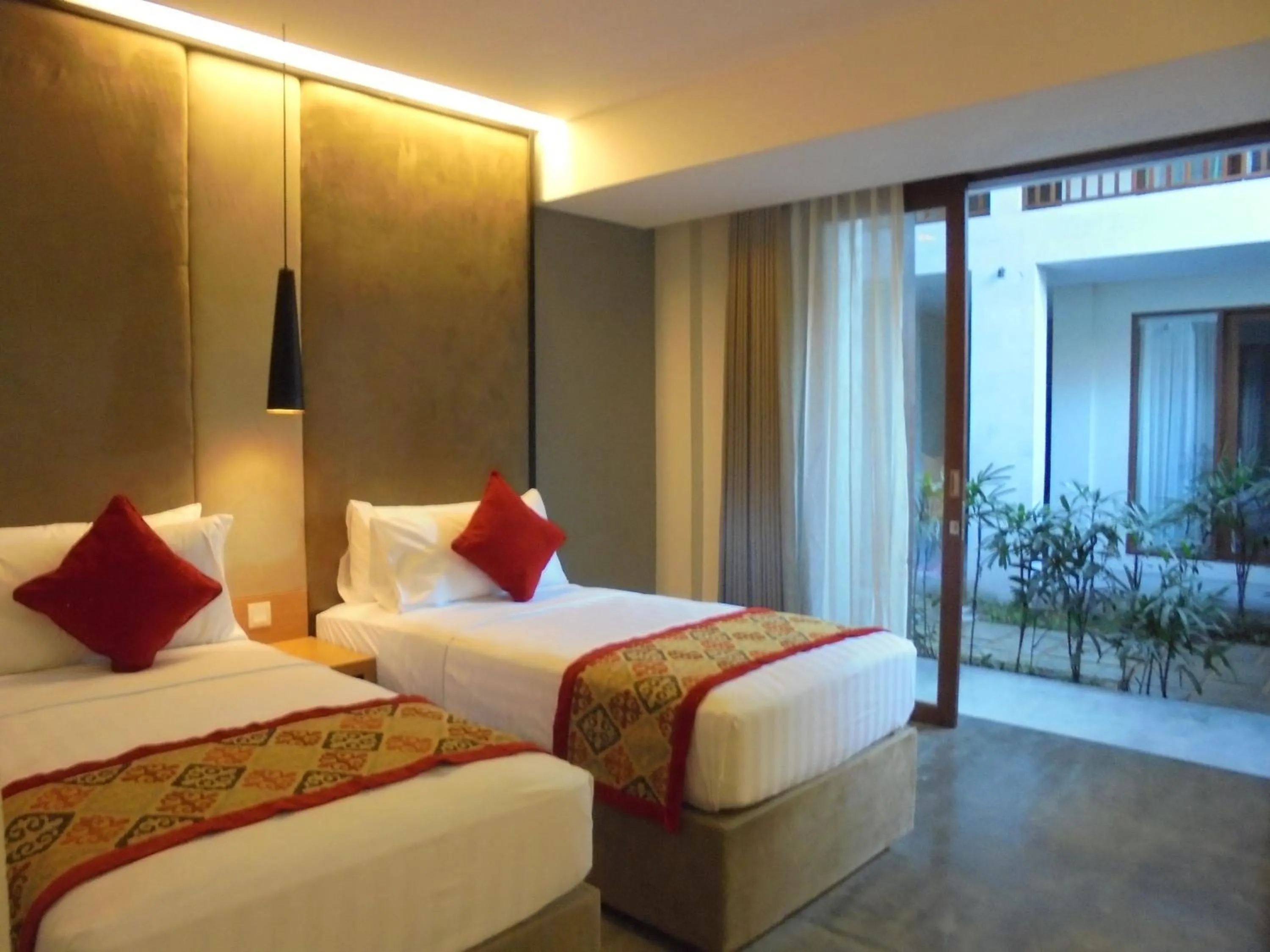 Bedroom, Bed in Villa Puri Ayu