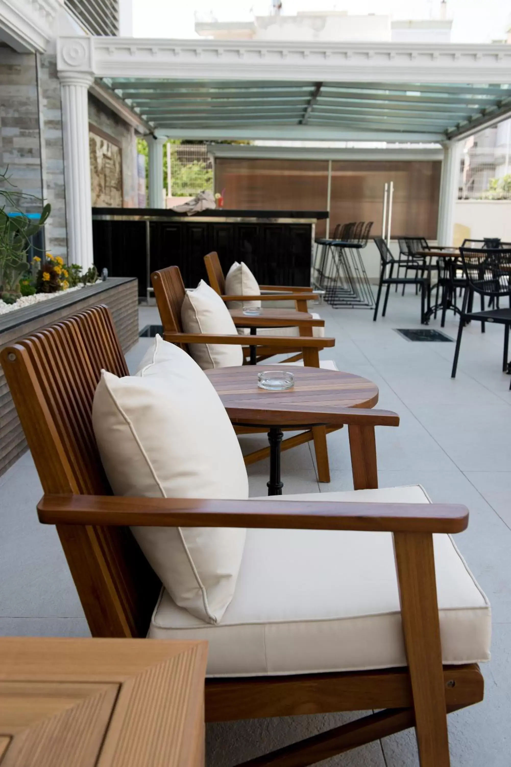 Garden, Restaurant/Places to Eat in Prime Boutique Hotel