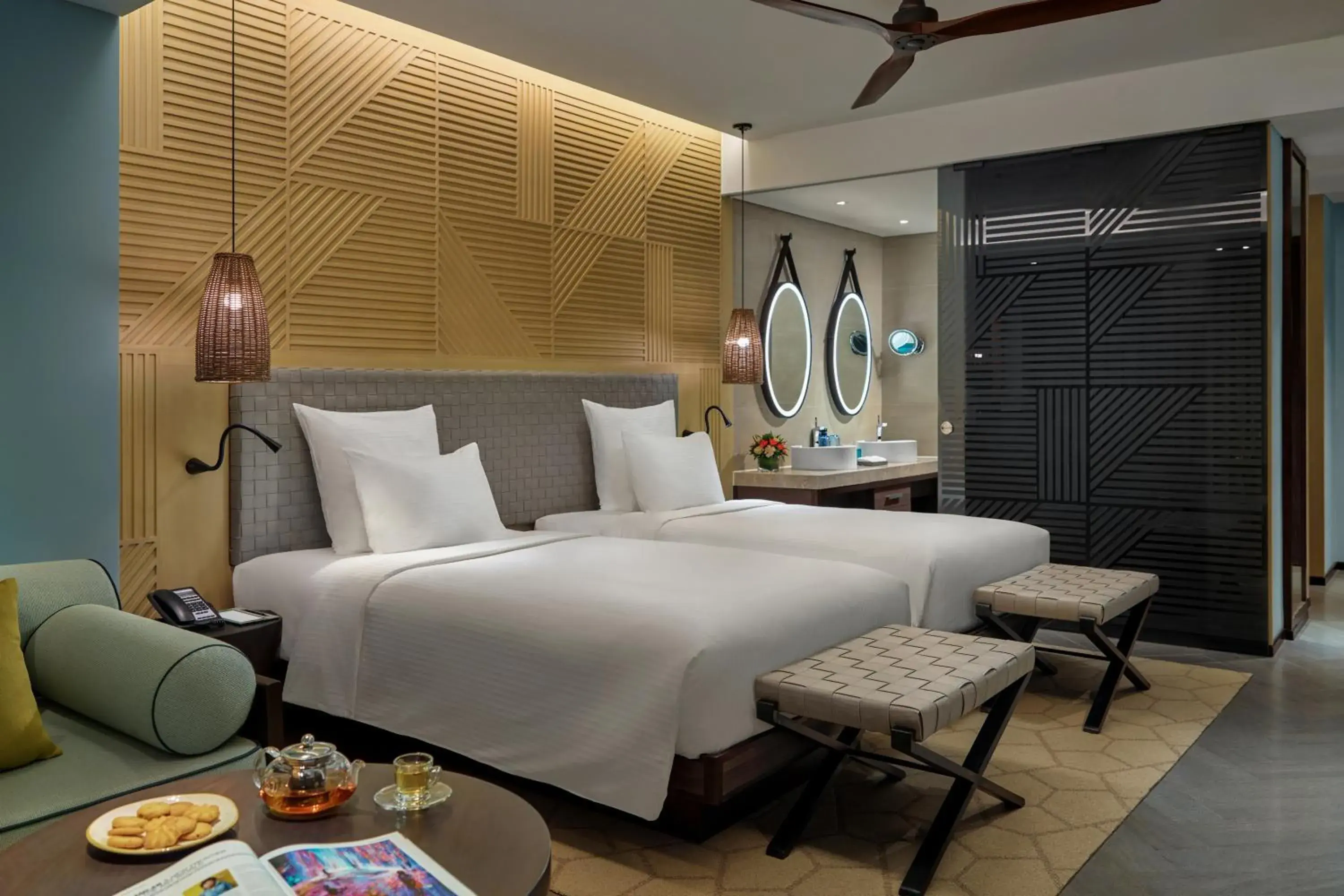 Bed in Pullman Phu Quoc Beach Resort