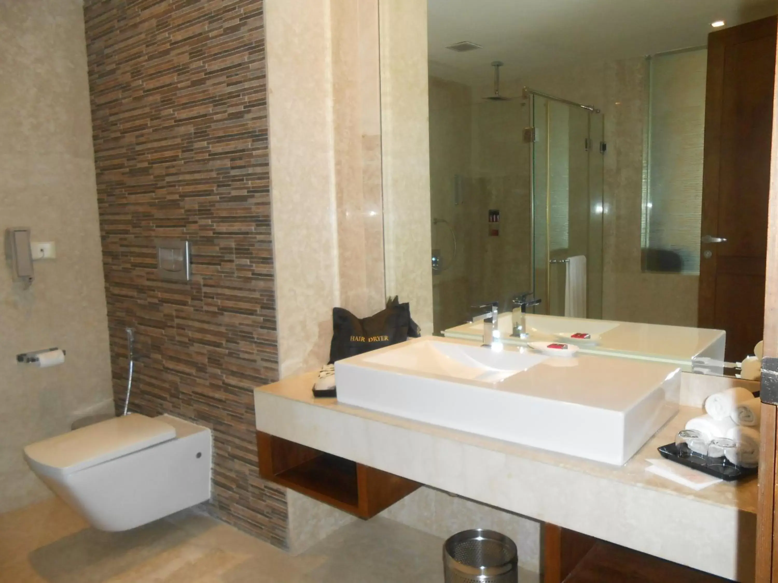 Bathroom in The Lalit Great Eastern Kolkata