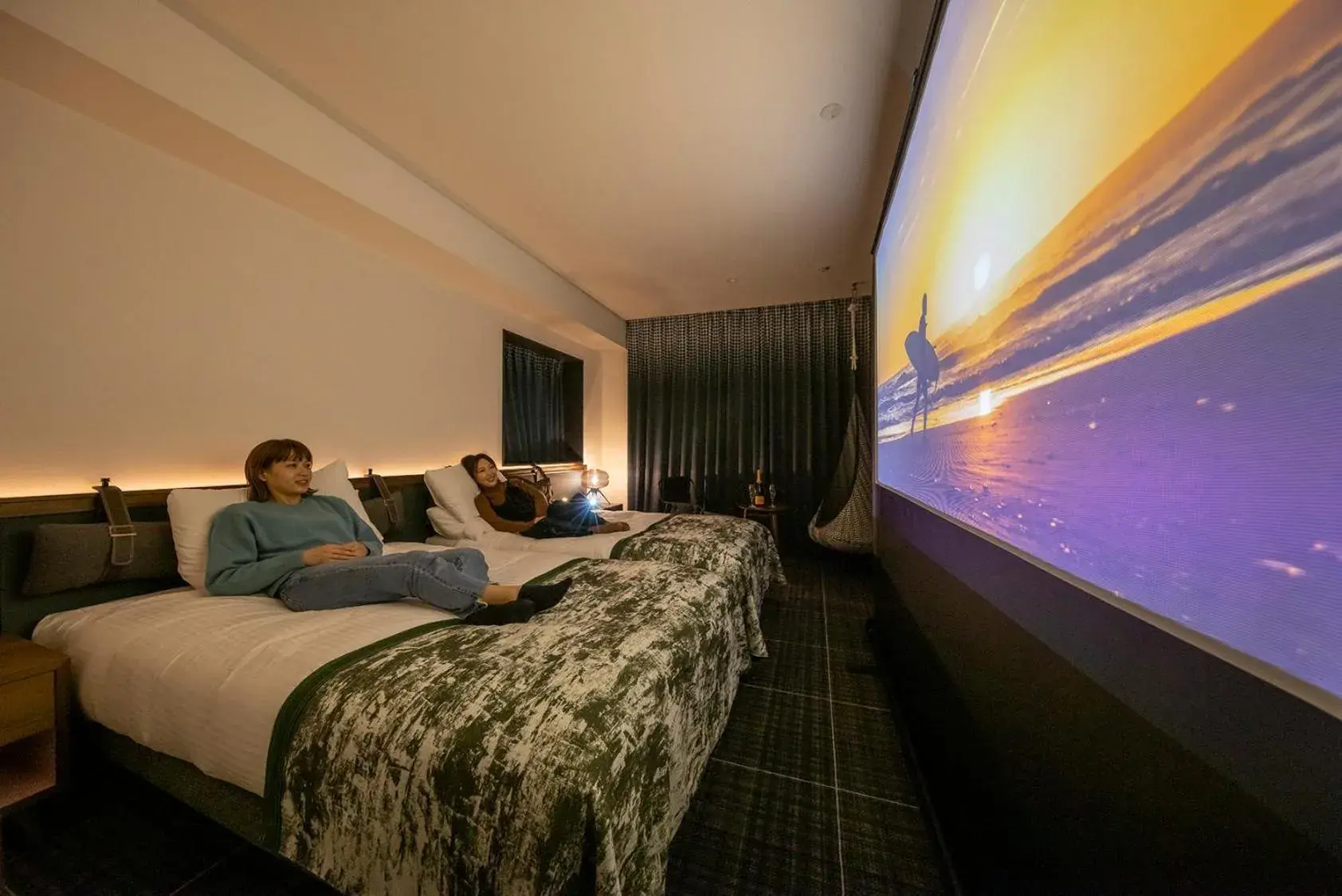 Theater Twin Room in The LIVELY TOKYO AZABUJUBAN Theater Twin Room in The LIVELY TOKYO AZABUJUBAN