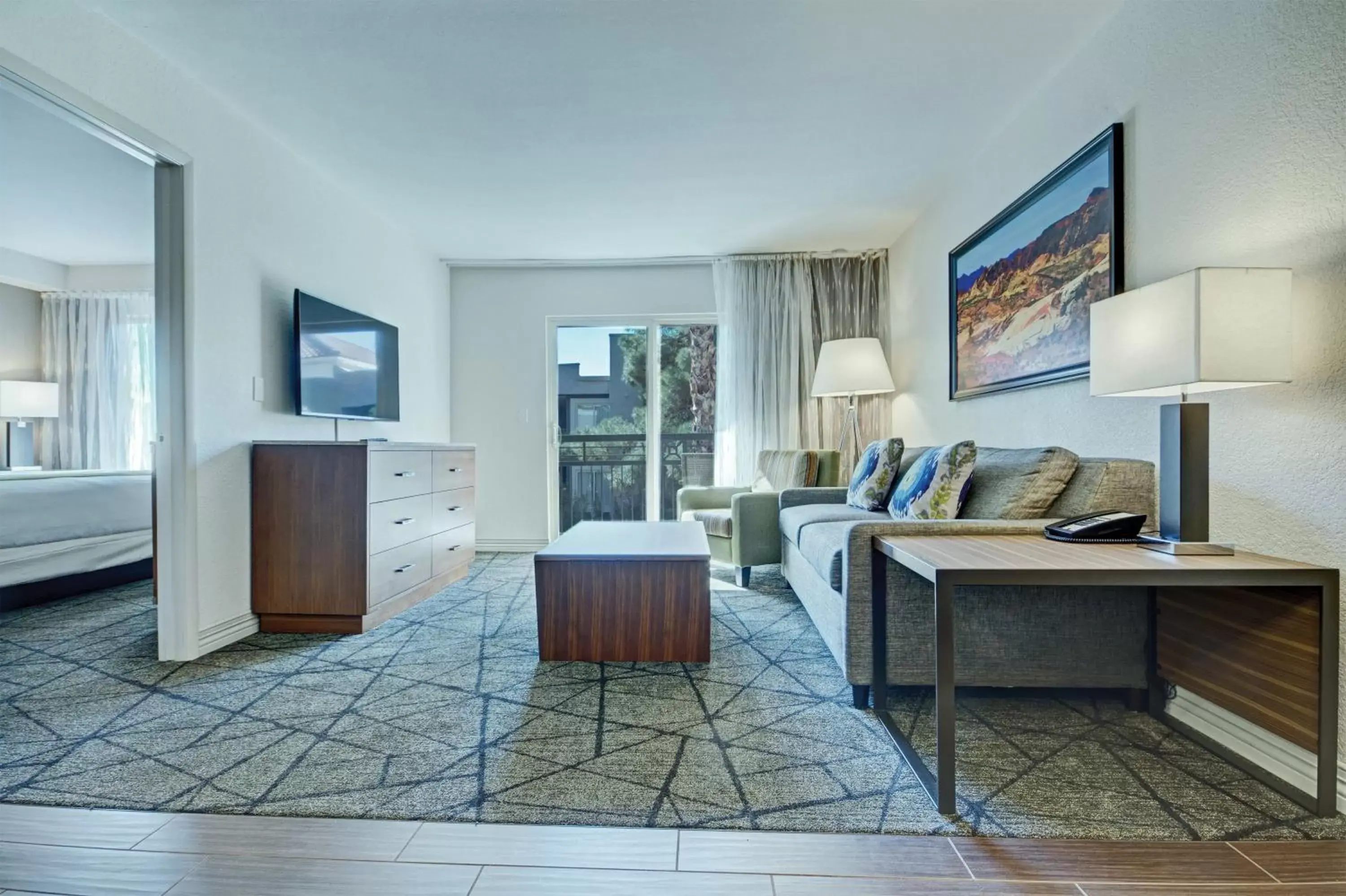 Living room, Bed in Desert Rose Resort Living room, Bed in Desert Rose Resort