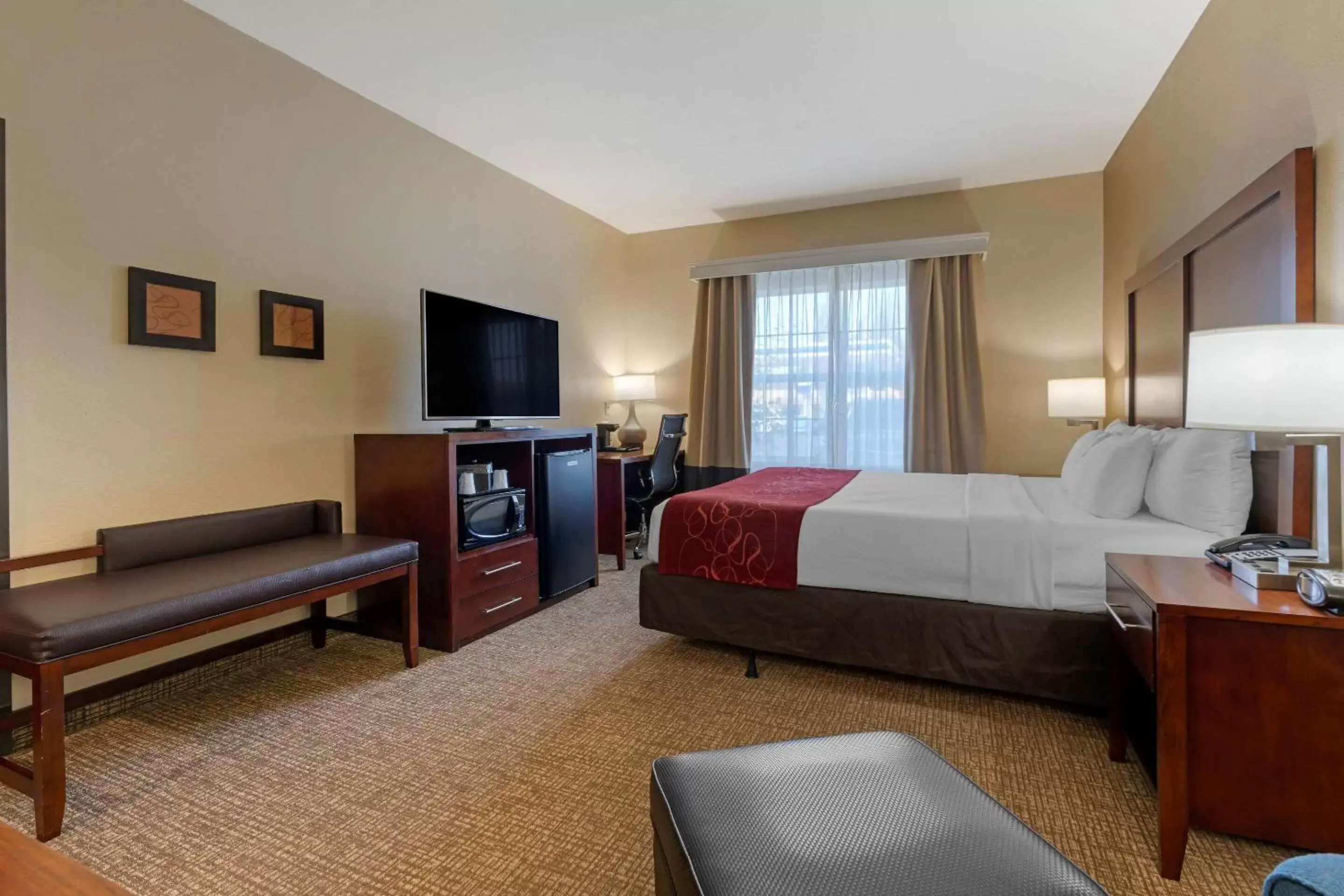 Photo of the whole room in Comfort Suites Downtown Sacramento