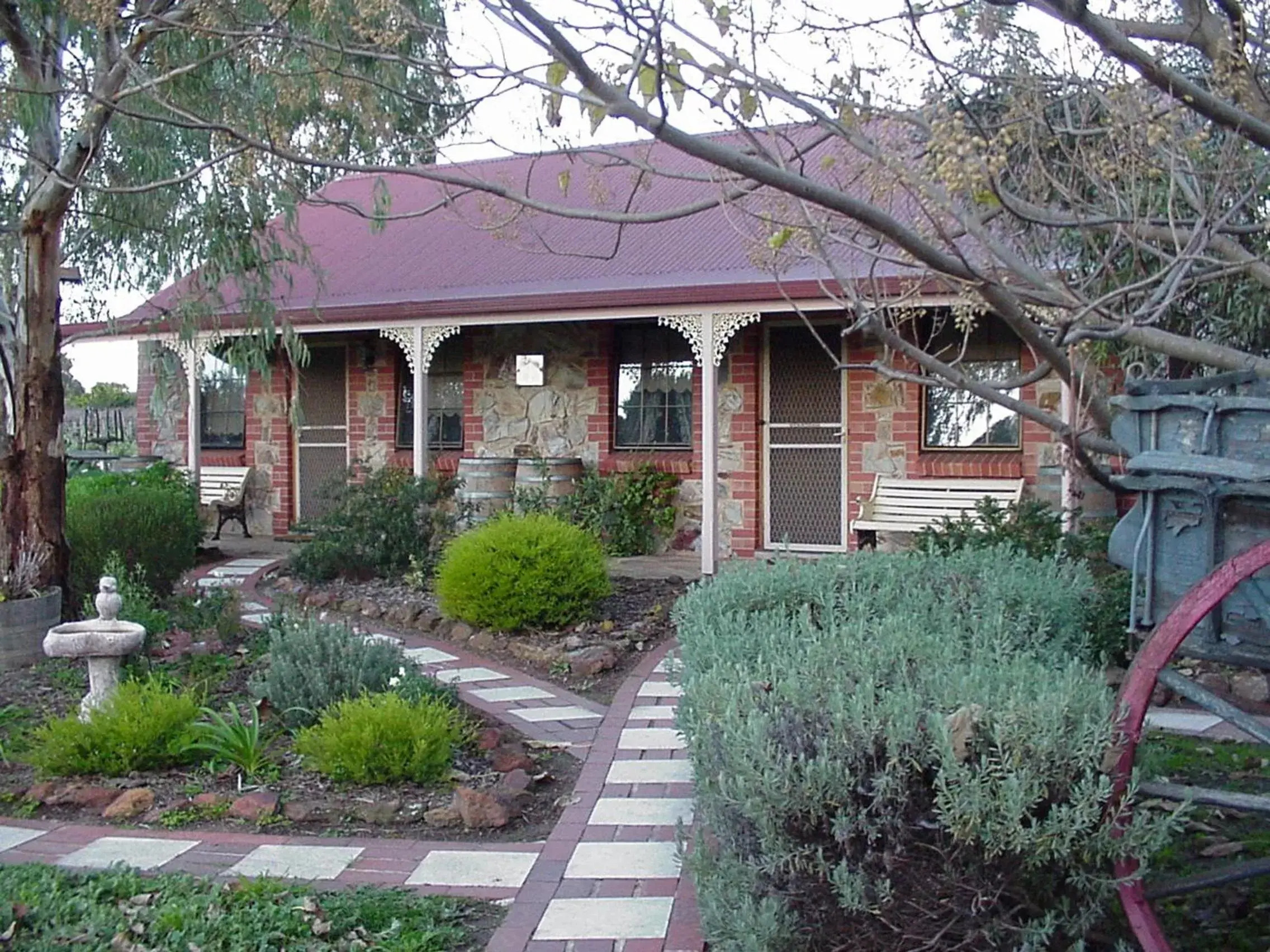 Facade/entrance, Garden in Langmeil Cottages