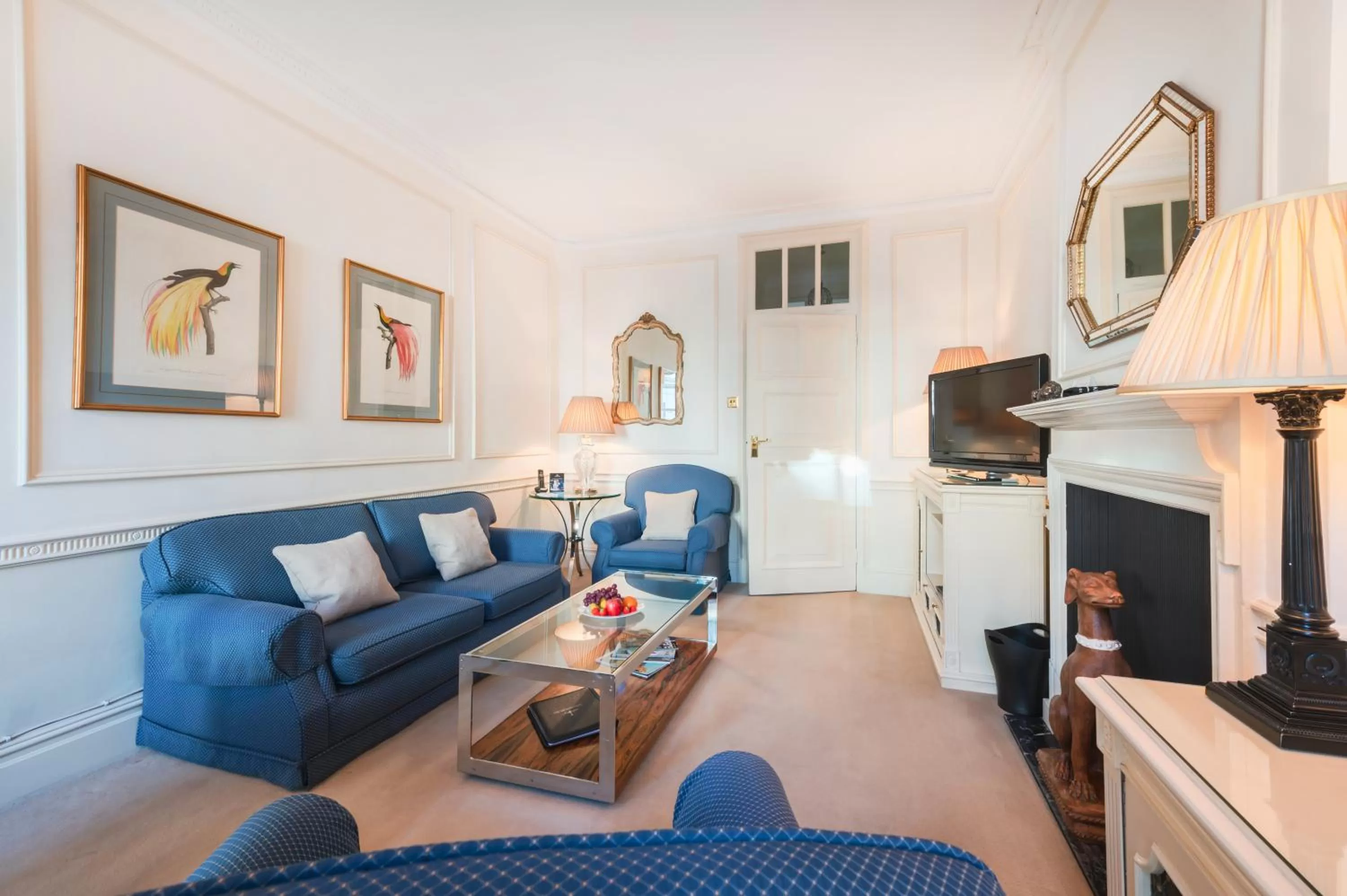 Living room in 44 Curzon Street by Mansley