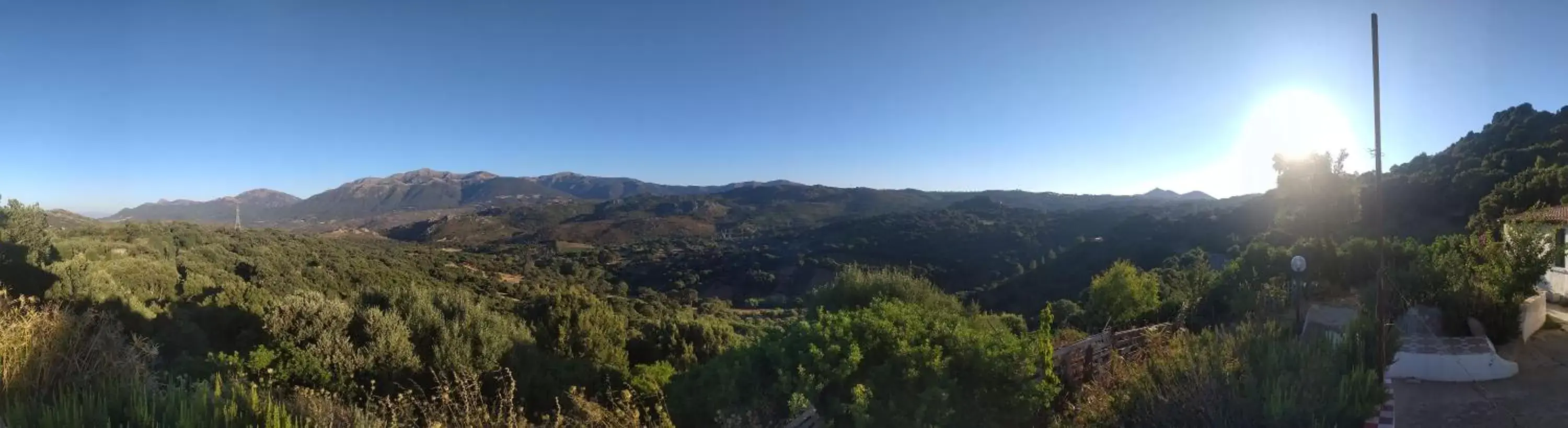 Natural landscape, Mountain View in B&B Il Nuraghe