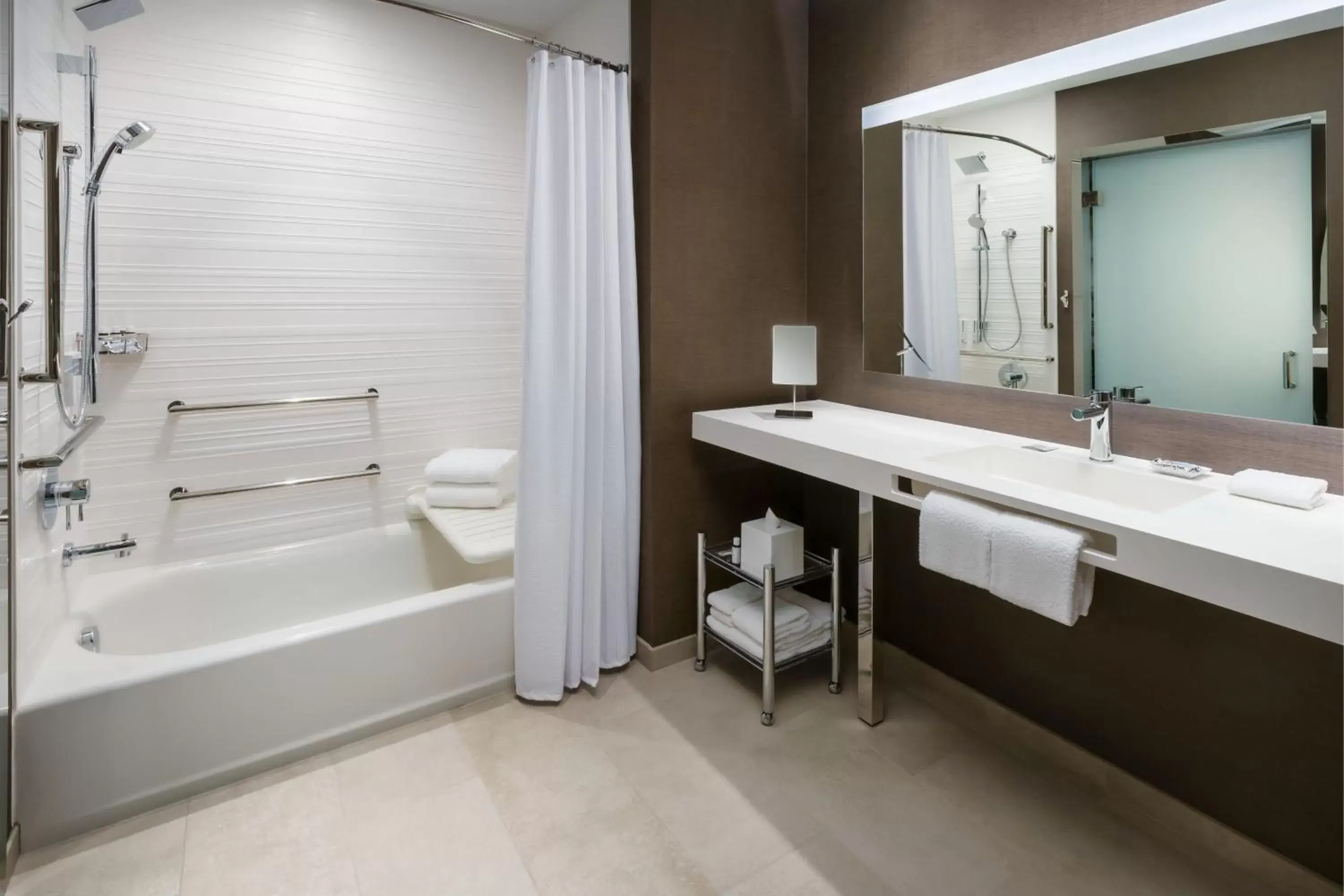 Bathroom in AC Hotel By Marriott Portland Beaverton