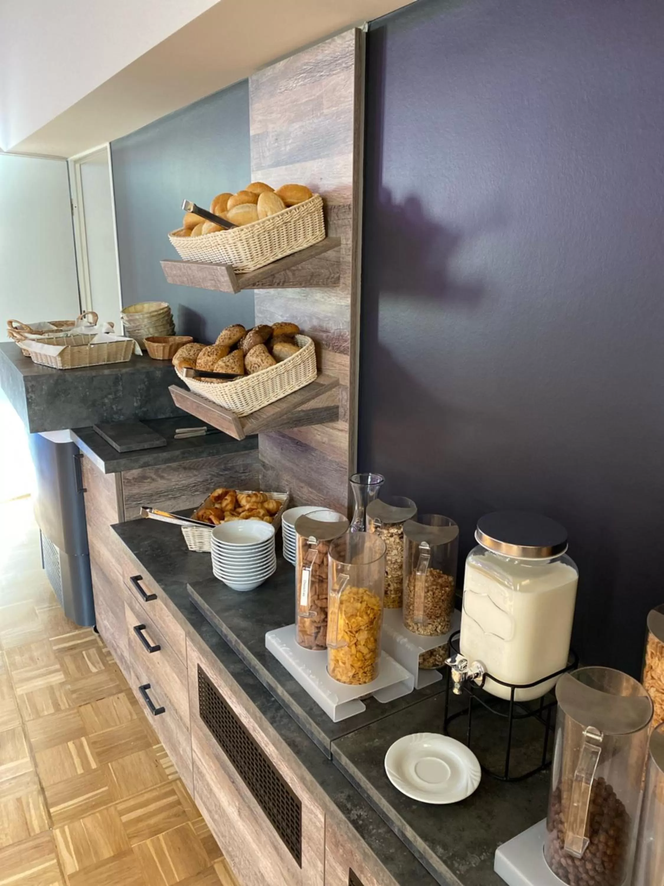 Buffet breakfast in Familienhotel "Rhön Feeling"